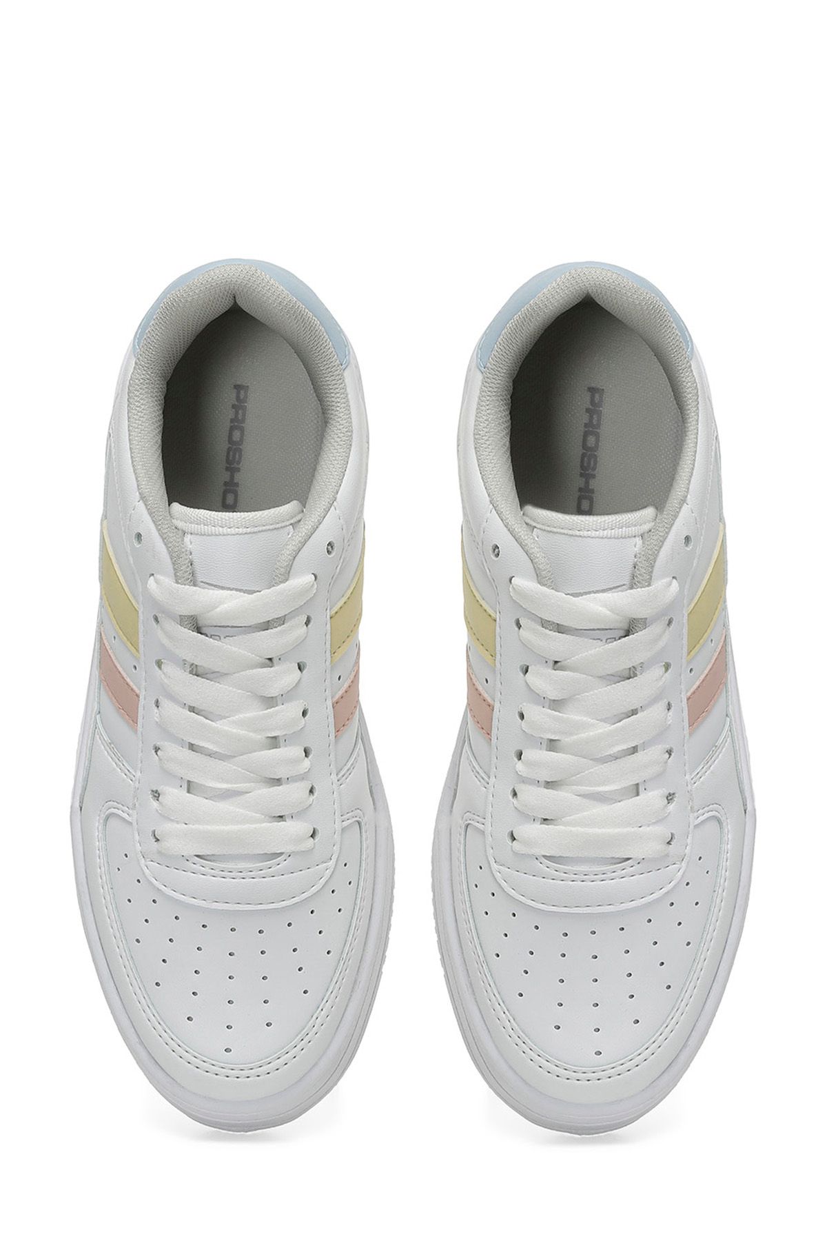 Proshot-White Women's Sneakers - Golden W 4fx 4