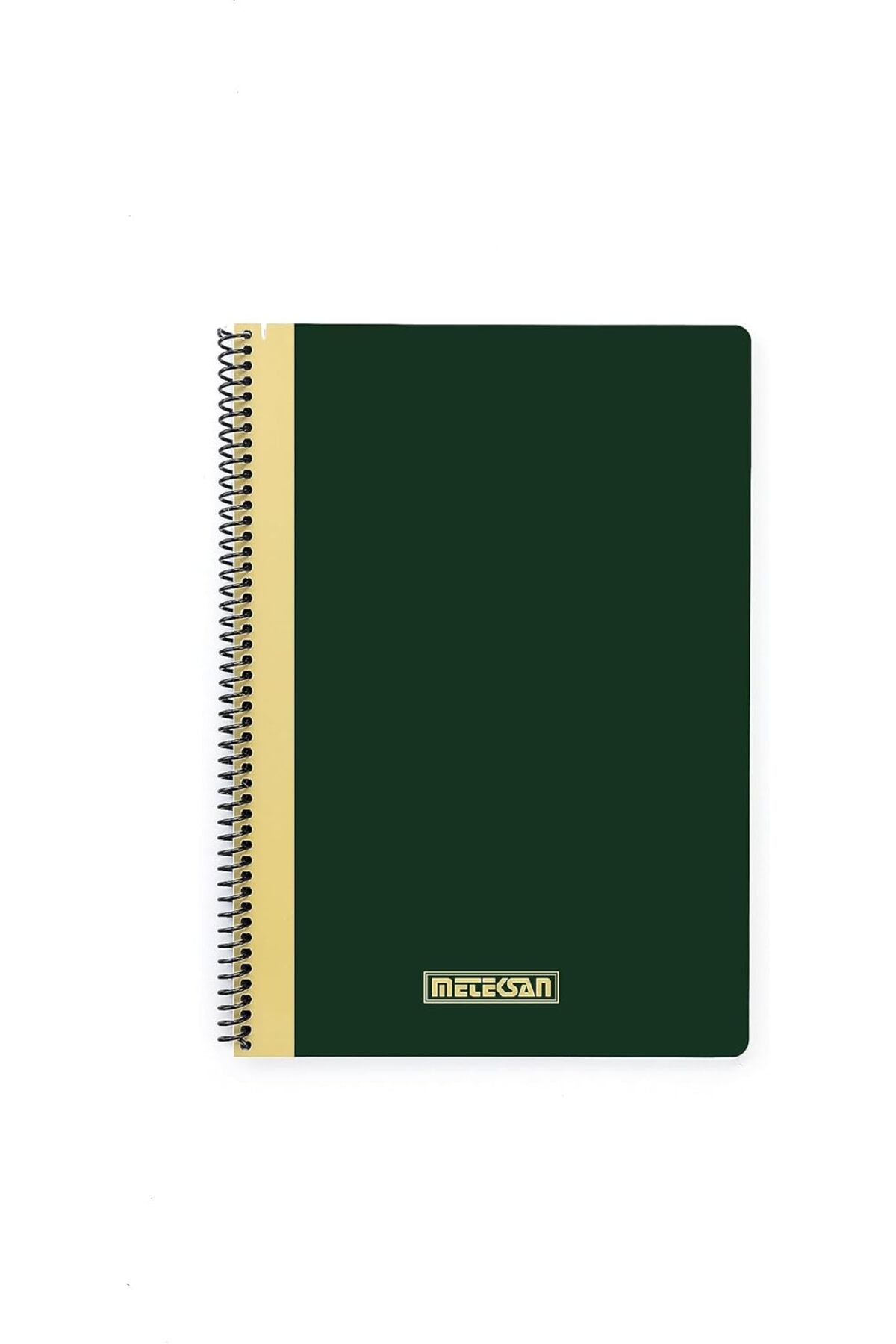 STOREMAX nffashopm Pruva Ofis Serisi, A4 100 Yaprak Çizgili Karton Kapaklı Pet Spiralli Defter, Yeşil stor