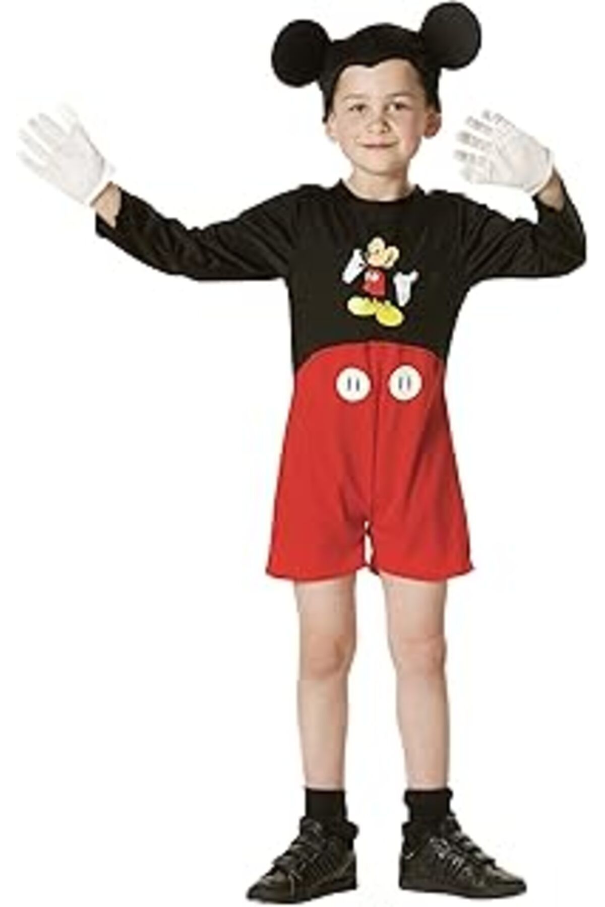 ZUHUDİ Mickey Mouse Klasik Kostüm 5-6 Yaş