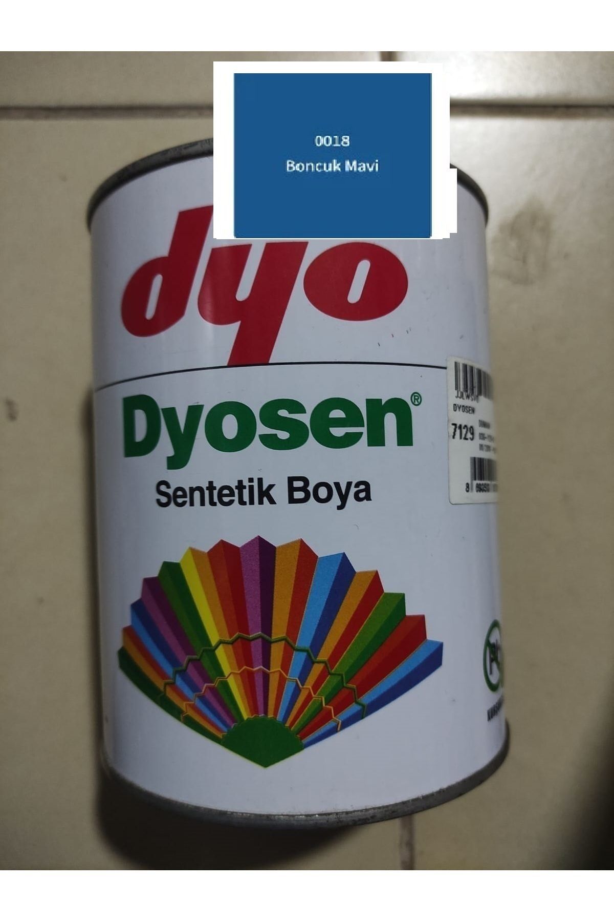 Dyo BONCUK MAVİ SENTETİK BOYA 0.75L