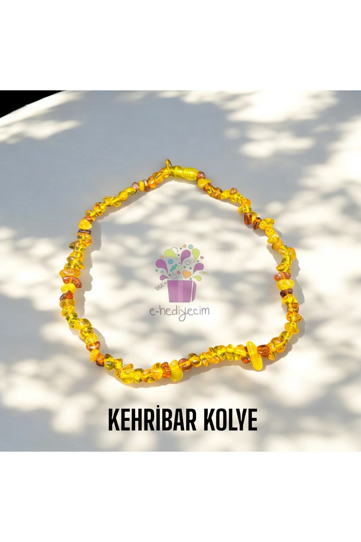 eHediyecim-Certified Amber Necklace (Baby - Child) 1