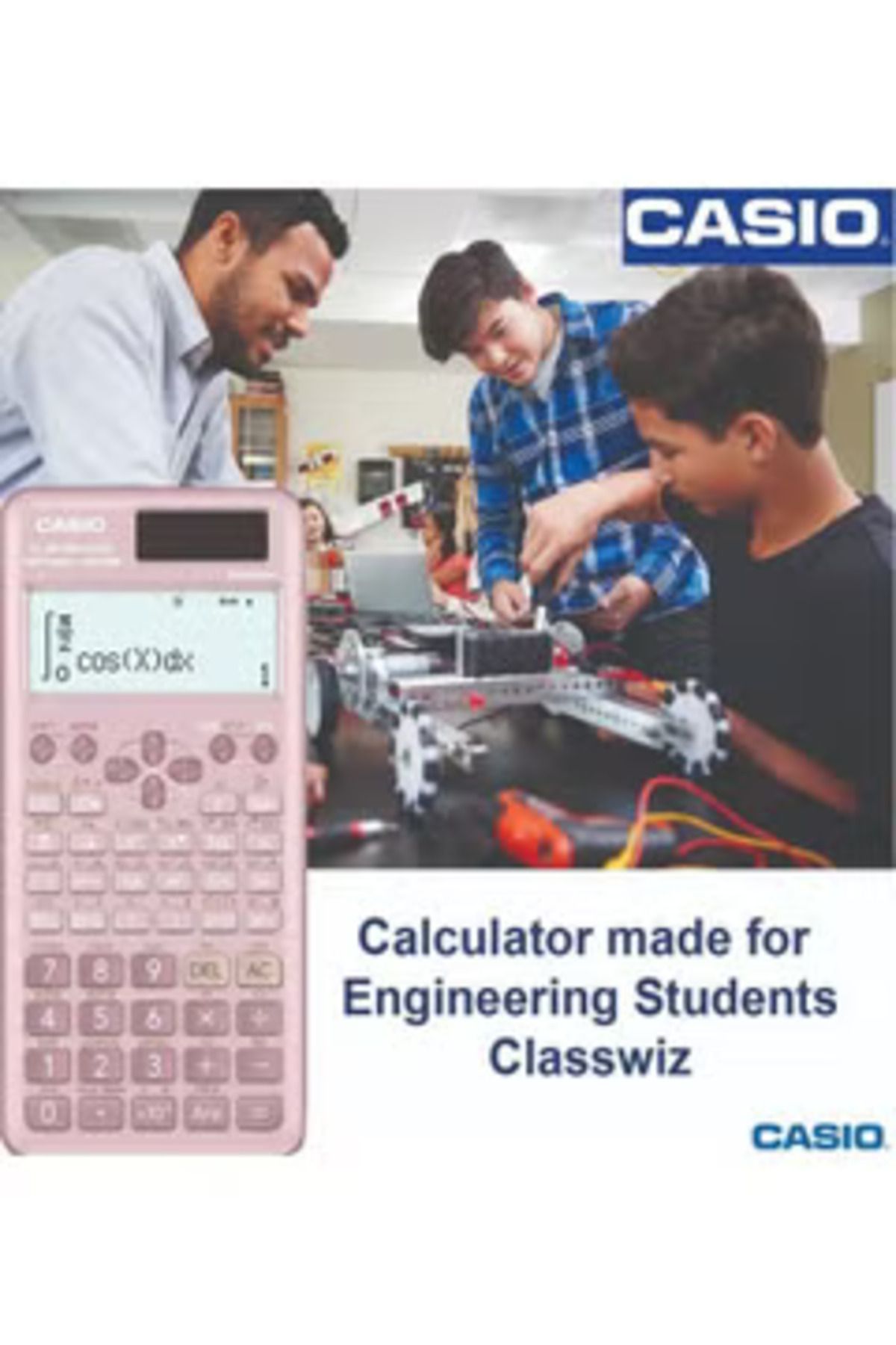 Casio-Calculator FX-991ESPLUS Pink 3