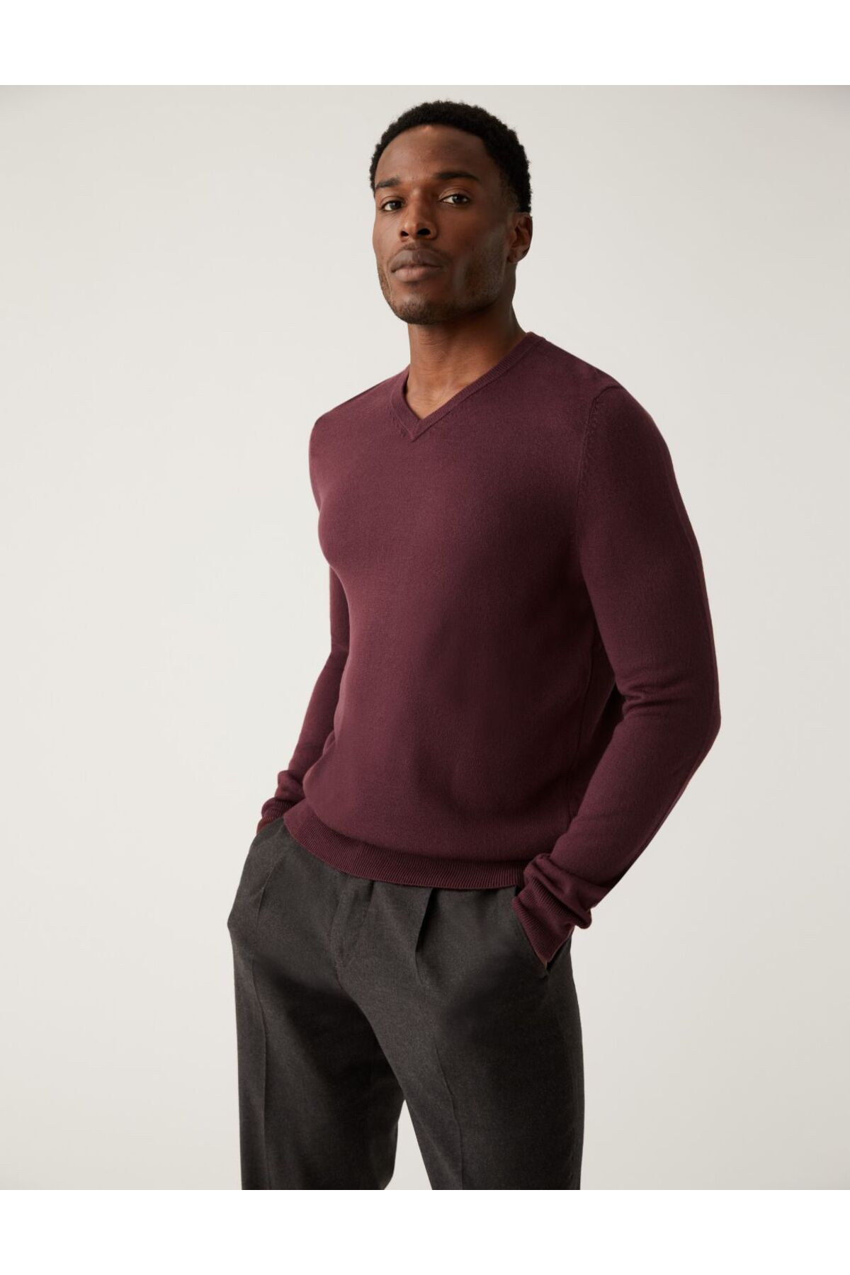 ژاکت V-Neck Cashmilon™ Marks & Spencer