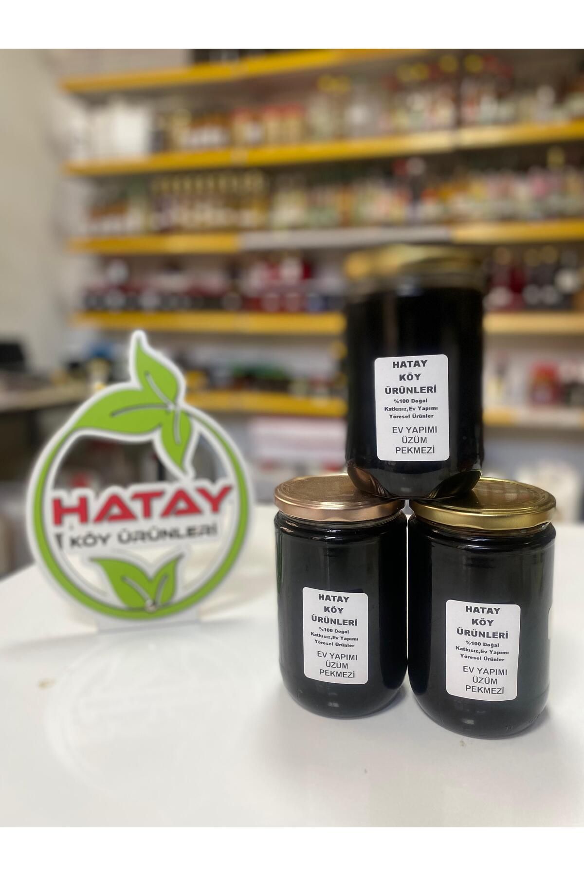 HATAY KÖY ÜRÜNLERİ EV YAPIMI ÜZÜM PEKMEZİ 850 GR