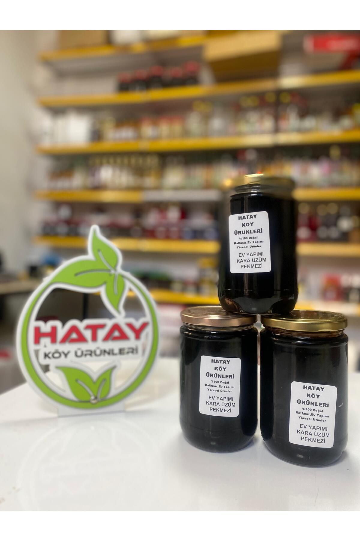 HATAY KÖY ÜRÜNLERİ EV YAPIMI KARAÜZÜM PEKMEZİ 850 GR