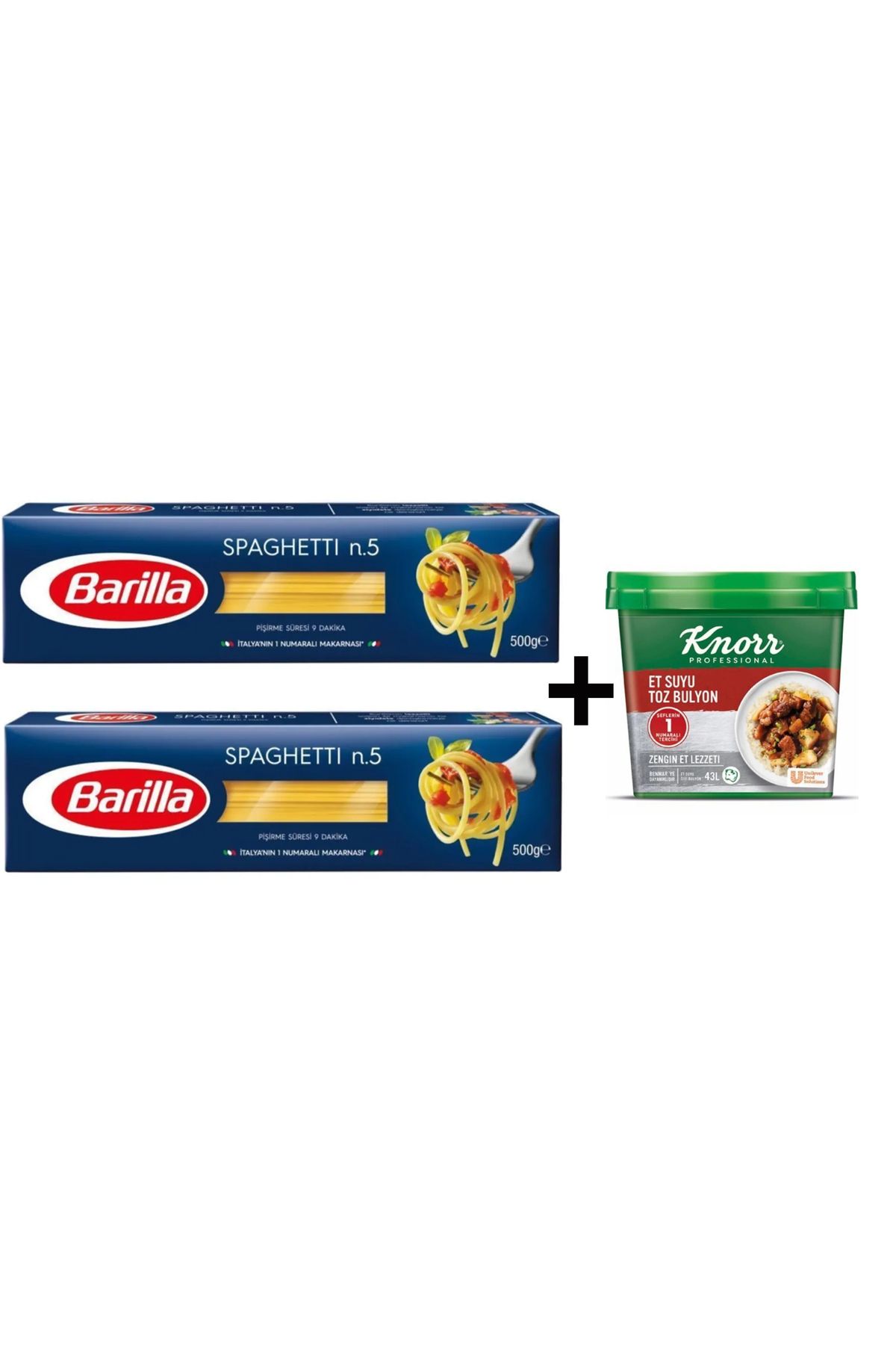 TGB TEDARİK KNORR ET BULYON VE SPAGETTİX2 MAKARNA 3'LÜ SET