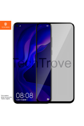 TechTrove Oppo A74 4G Uyumlu Kırılmaz Hayalet Ekran 5D Privacy Cam Ekran Koru...