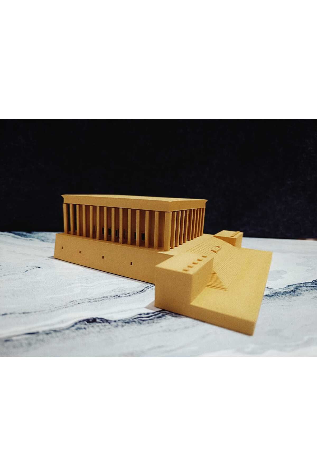 Anıtkabir Maketi 3D 15.5 x 13.5 x 5 cm Dekor Biblo Heykel - 2