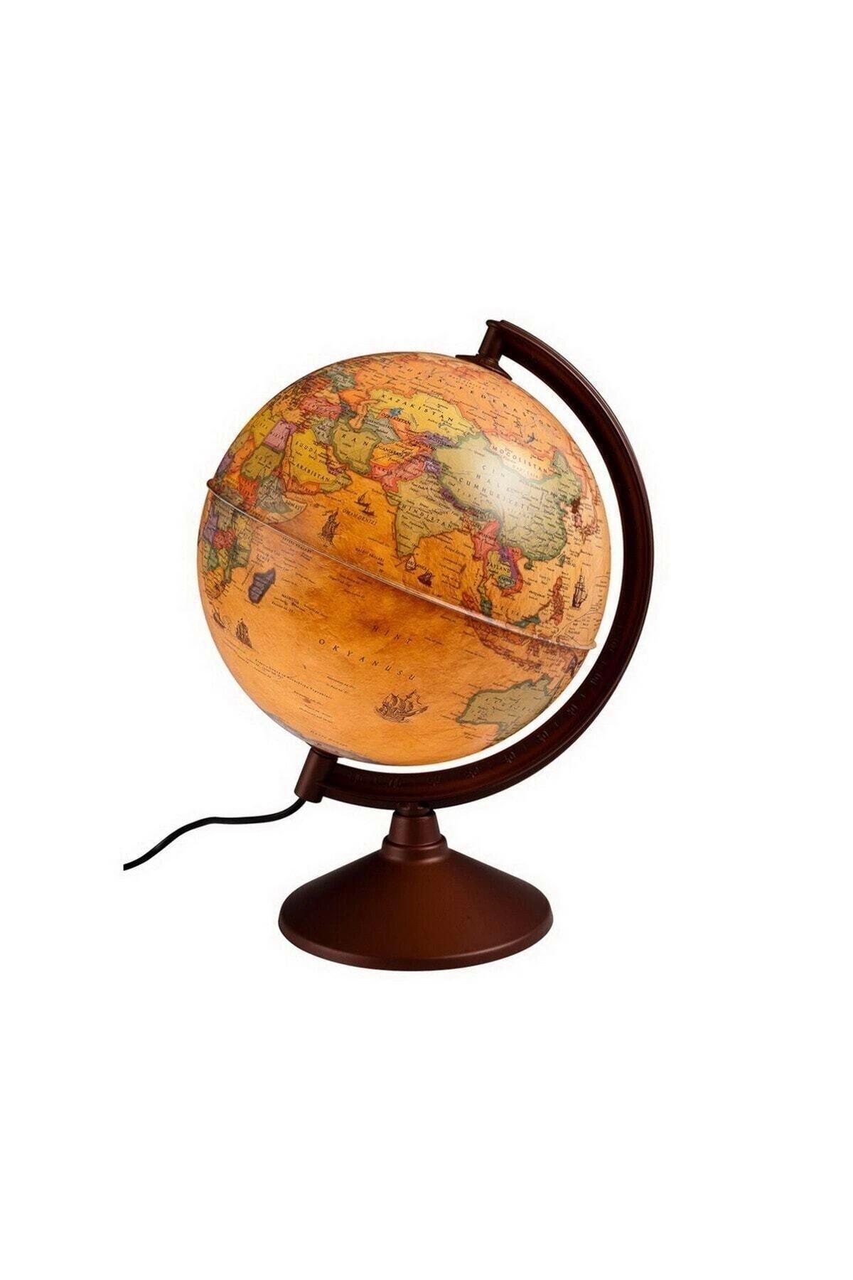 Genel Markalar Globe Işıklı Antik Küre 26cm