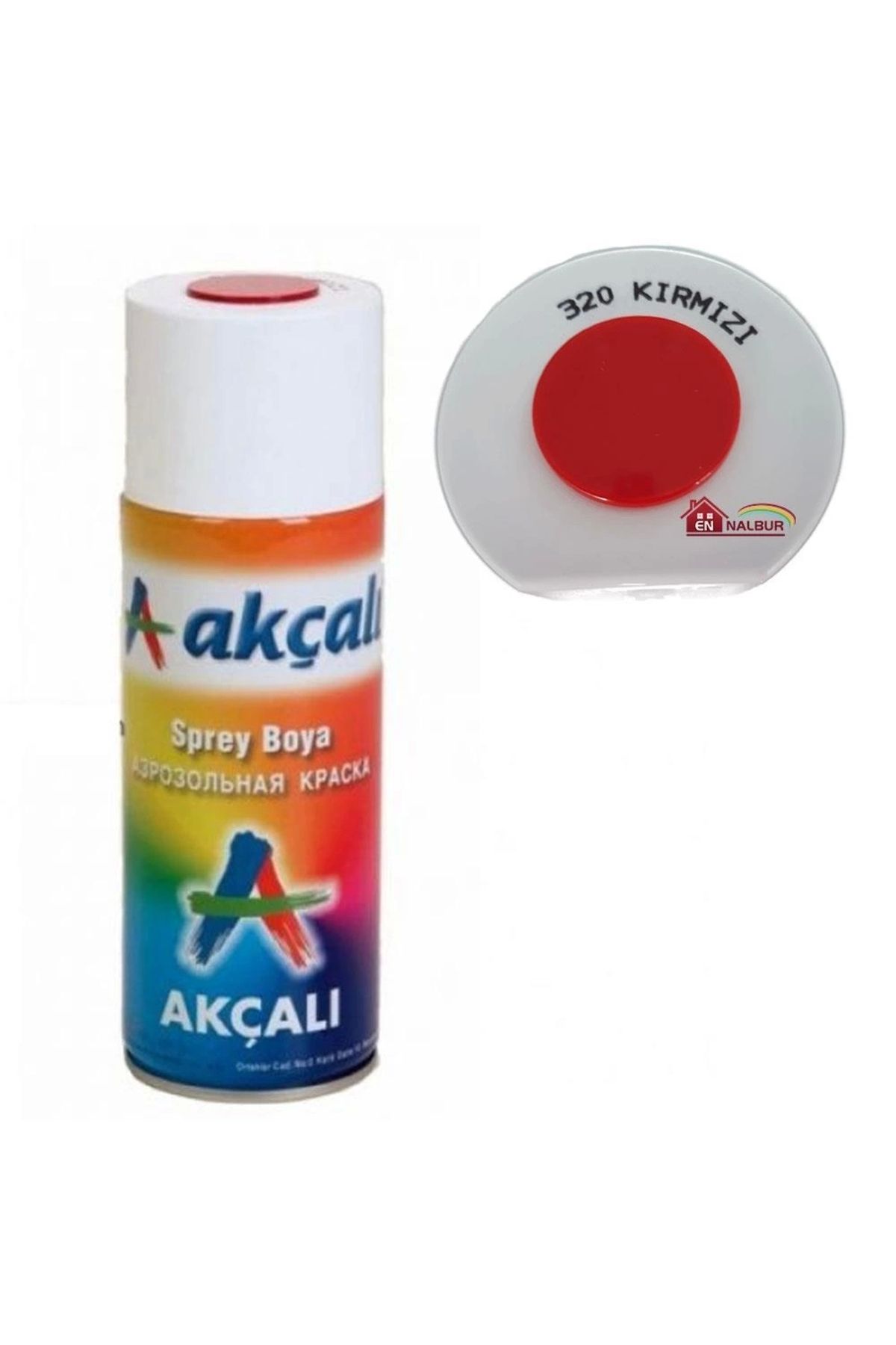 Akçalı Akçalı Sprey Boya 400 ml 320 Kırmızı