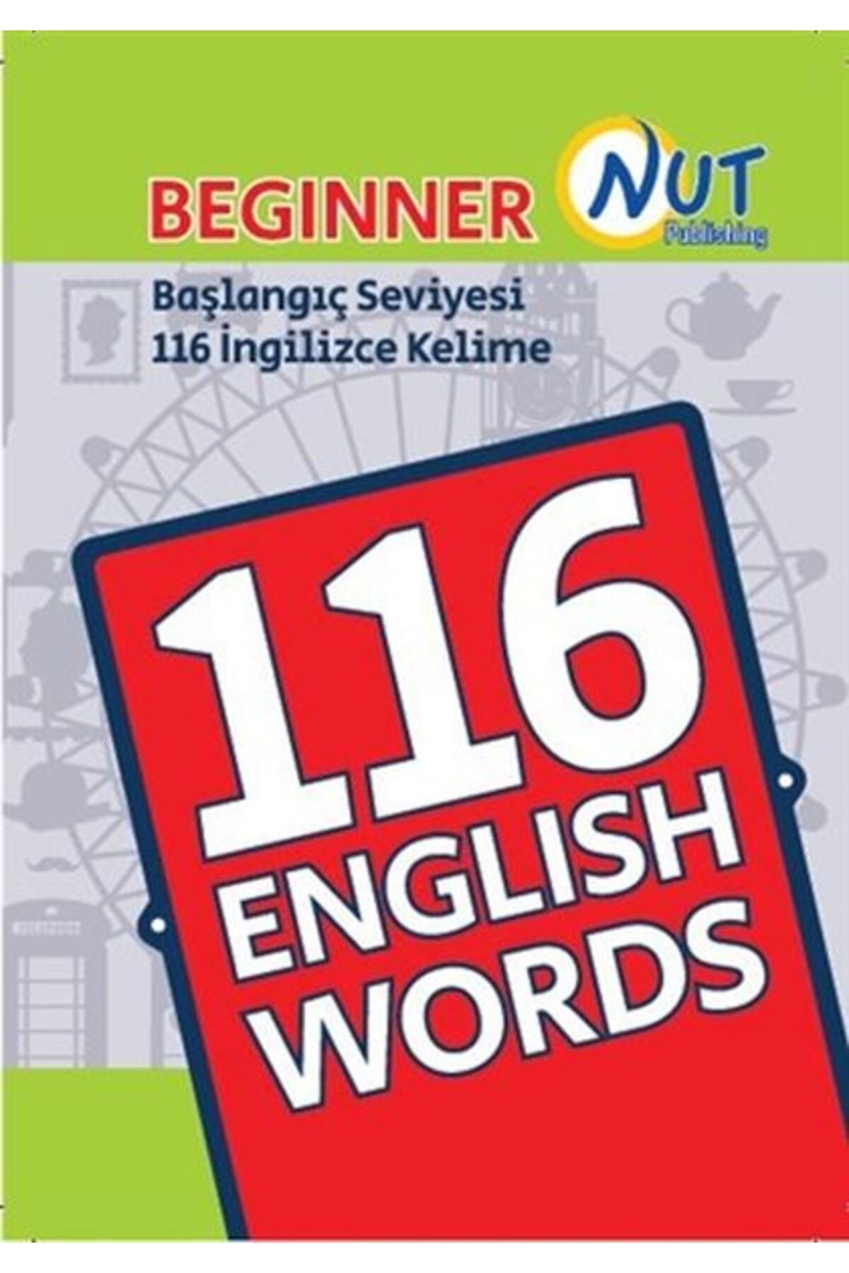 Nut Publishing Beginner 116 English Words Kartları