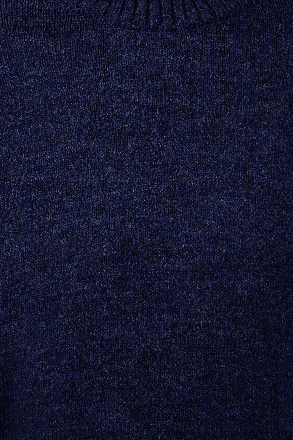 Trendyolmilla  Lacivert Geniş Kalıp Yumuşak Dokulu Triko Kazak TWOAW25KZ00168 - Görsel 6