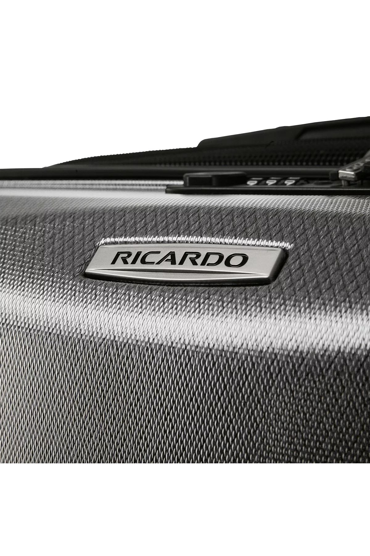 Ricardo-Cabin Bag Polycarbonate with ABS Hardcase Four-Wheeler Spinner Trolley Bag 056-19 6