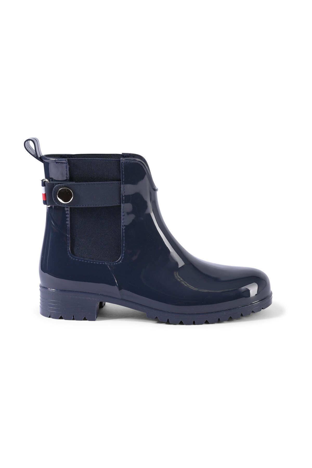 Tommy Hilfiger Niebieskie Buty Damskie Z Pvc Fw0fw06777dw5 Kobieta - 38