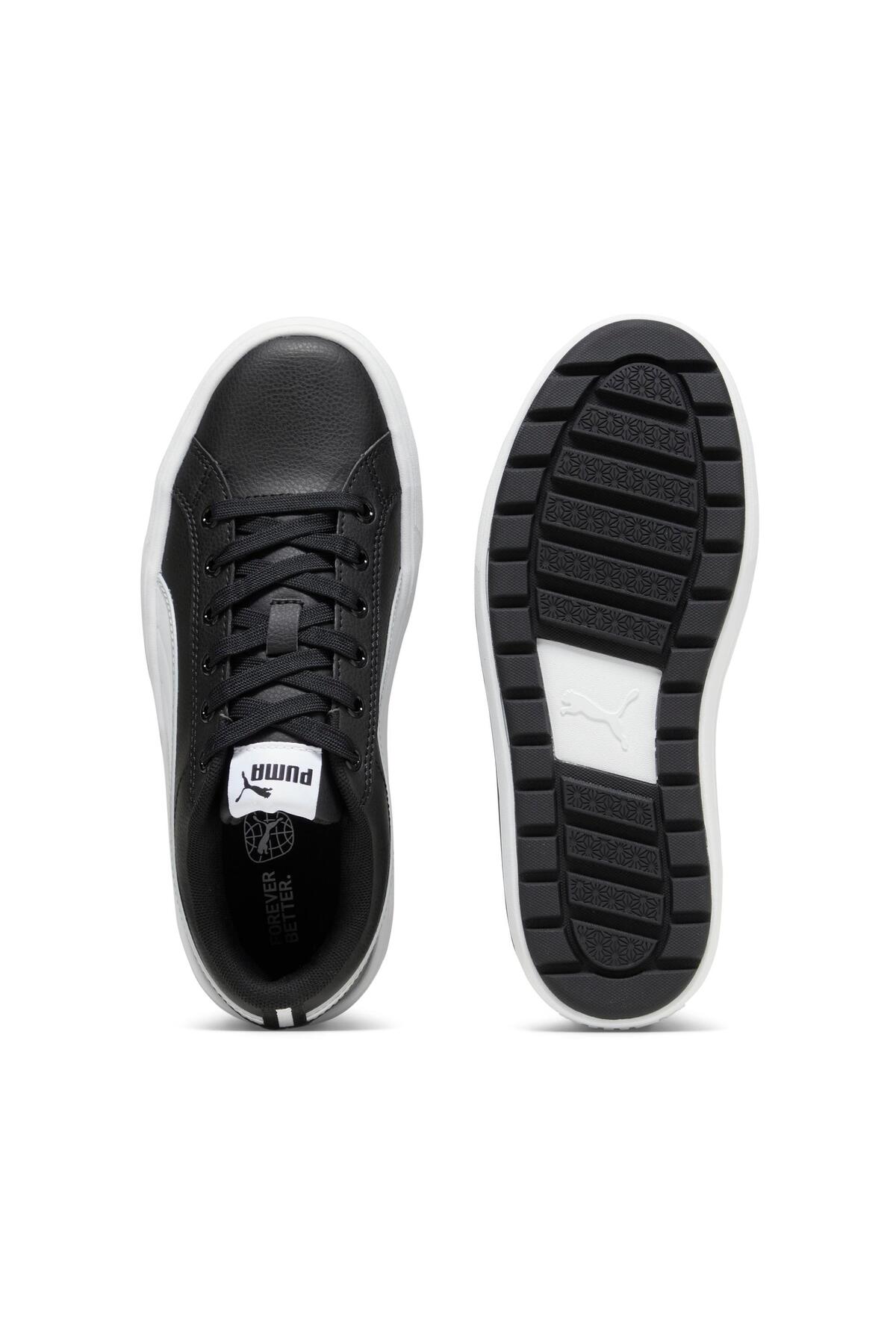 اسنیکر زنانه مشکی پوما | TYC9D2F03D169665082955020 اورجینال - تصویر 4