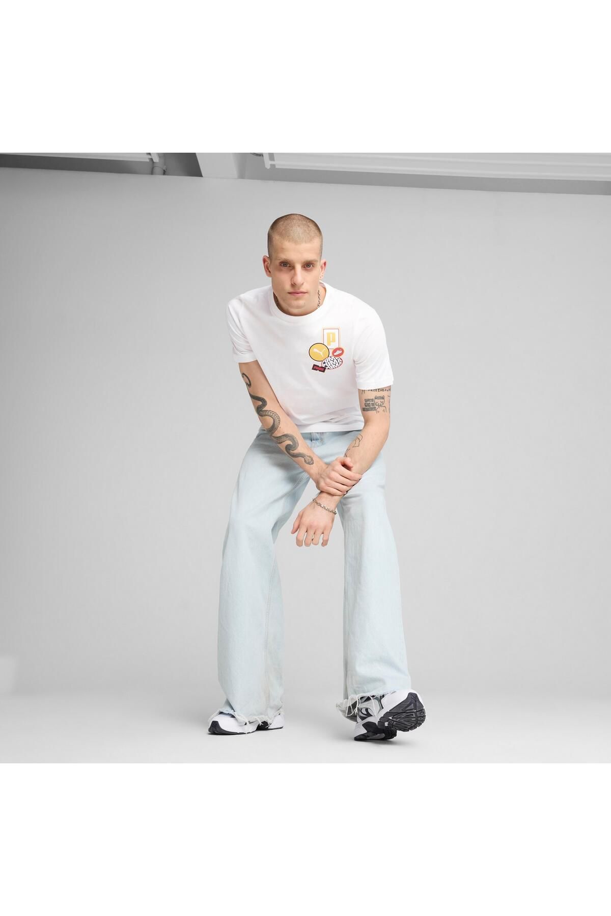 Puma-Спортна тениска с графична икона 5