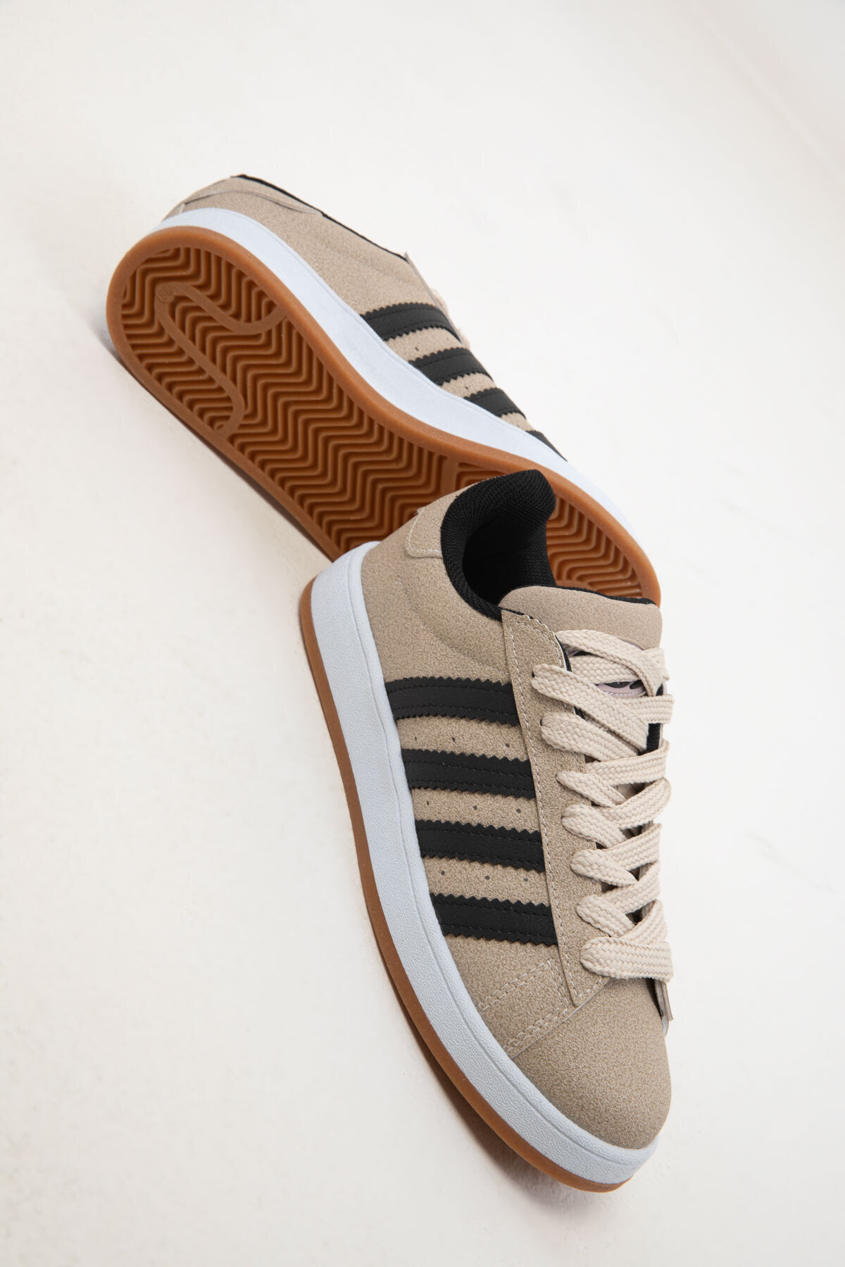 SOHO-Beige-Schwarz Damen Sneaker 20166 4