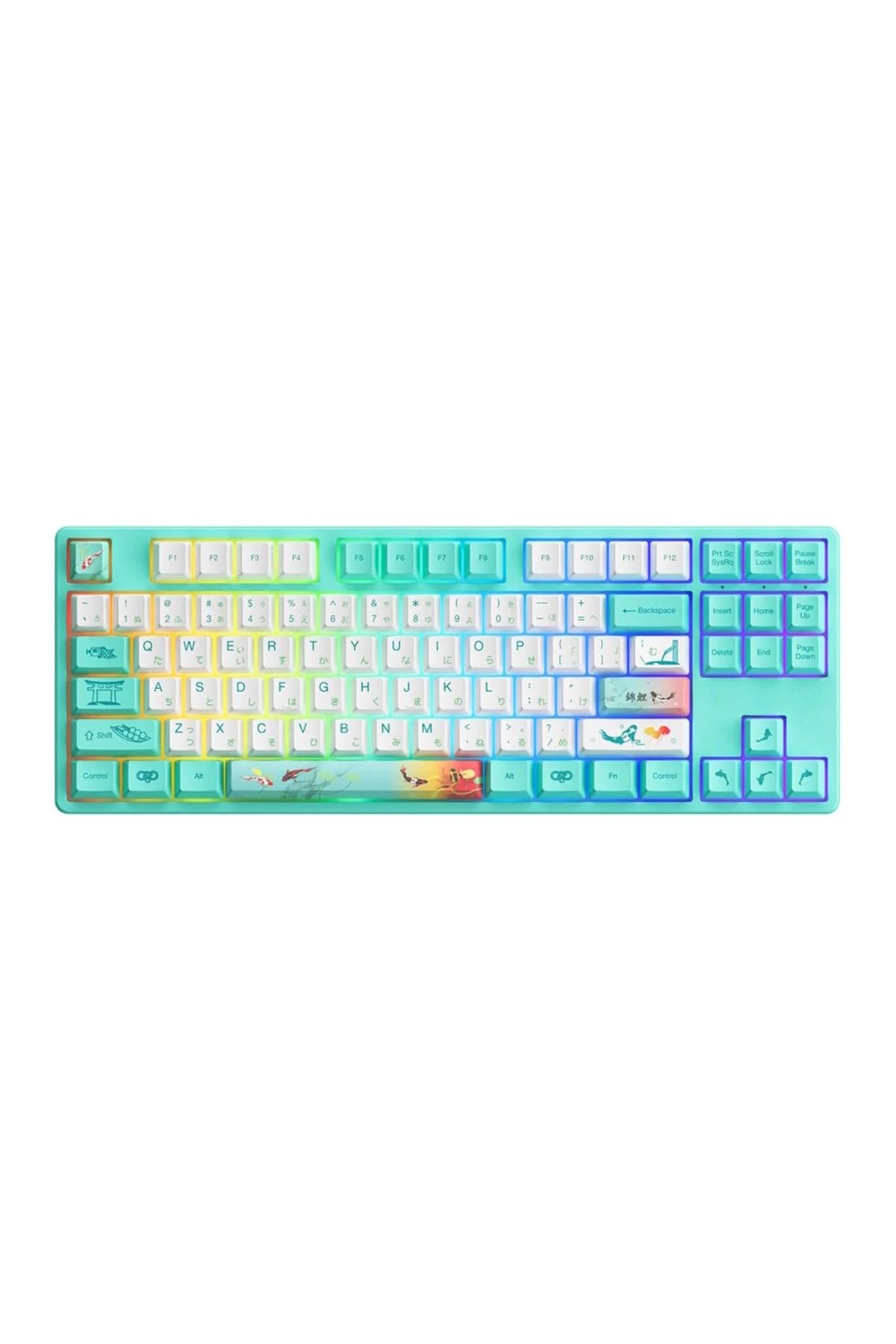 AKKO 5087S QMK Monet’s Pond RGB Hotswap Mekanik Gaming Klavye