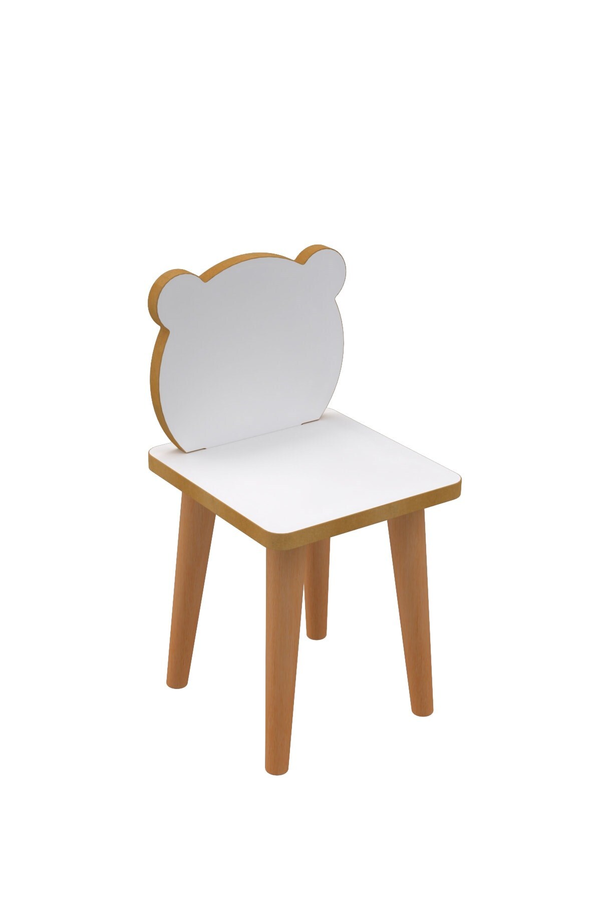 Pratico Soho - Çocuk Çalışma Masası Oyun Ve Etkinlik Masası Beyaz Sepetli fotoğrafı 5 (önizleme)