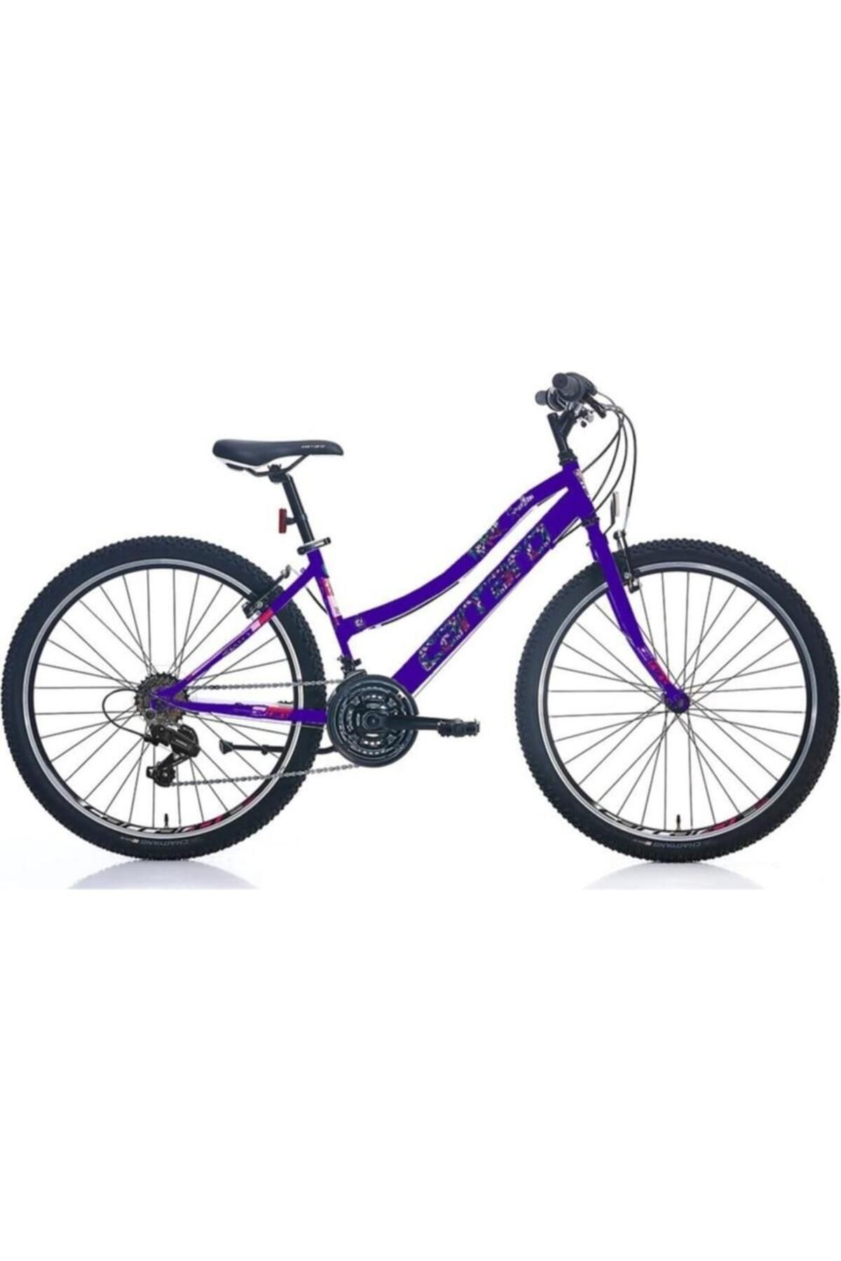 Speed 262 V 26"jant 41 Cm Kadro 21 Vites Bisikleti Eflatun Beyaz Mor