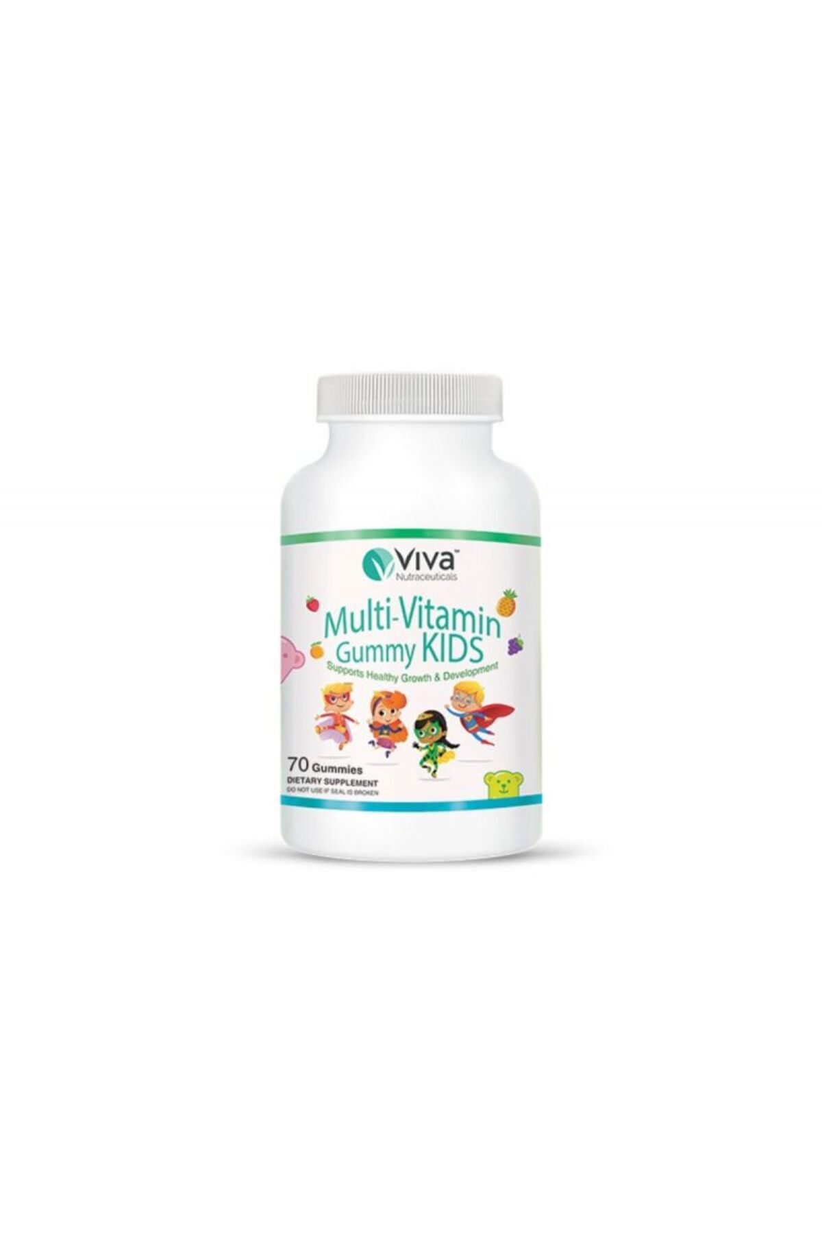 Viva Nutraceuticals-Viva Multi-Vitamins Gummy Kids Gummies 70'S 1