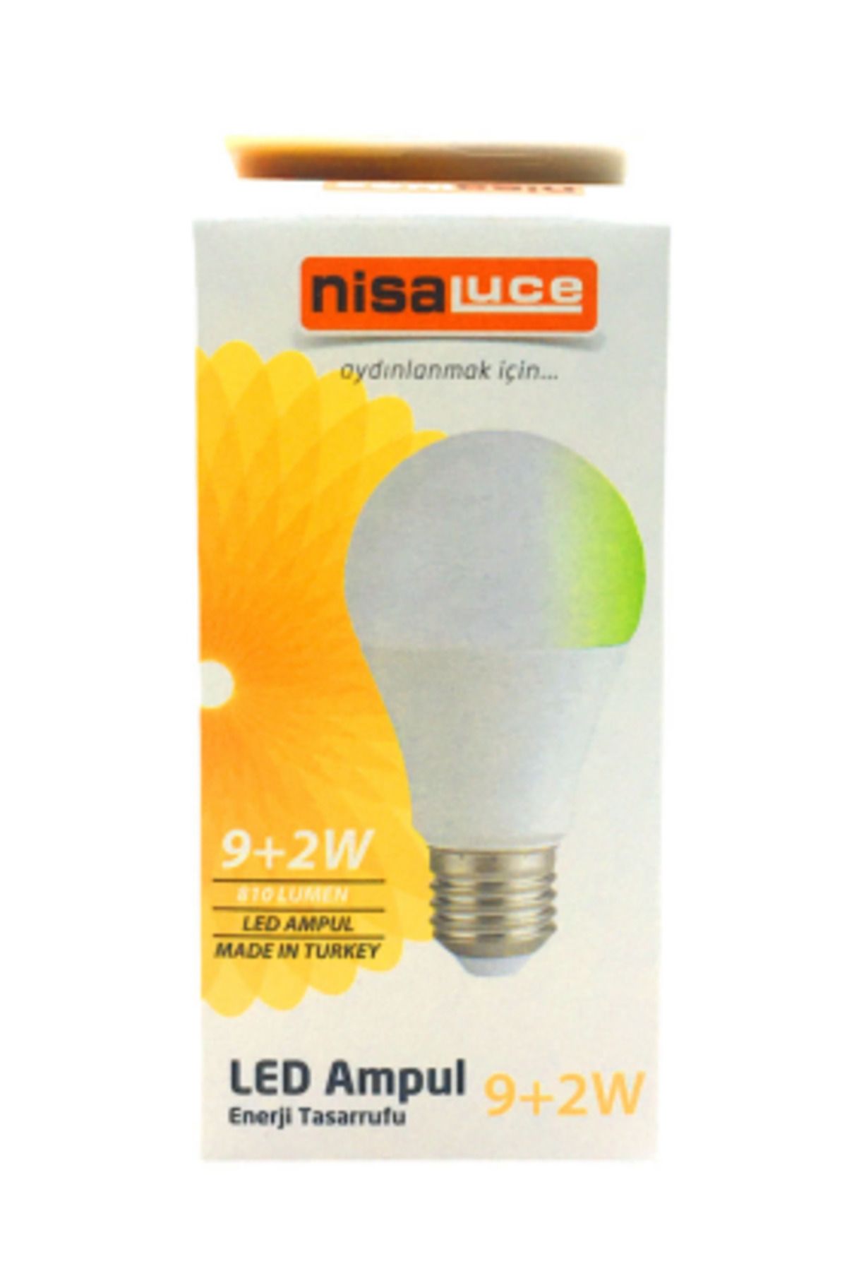 BYR Fırsat Byr 9+2W E27 Beyaz-Yeşil Led Ampul (4172) Yeni