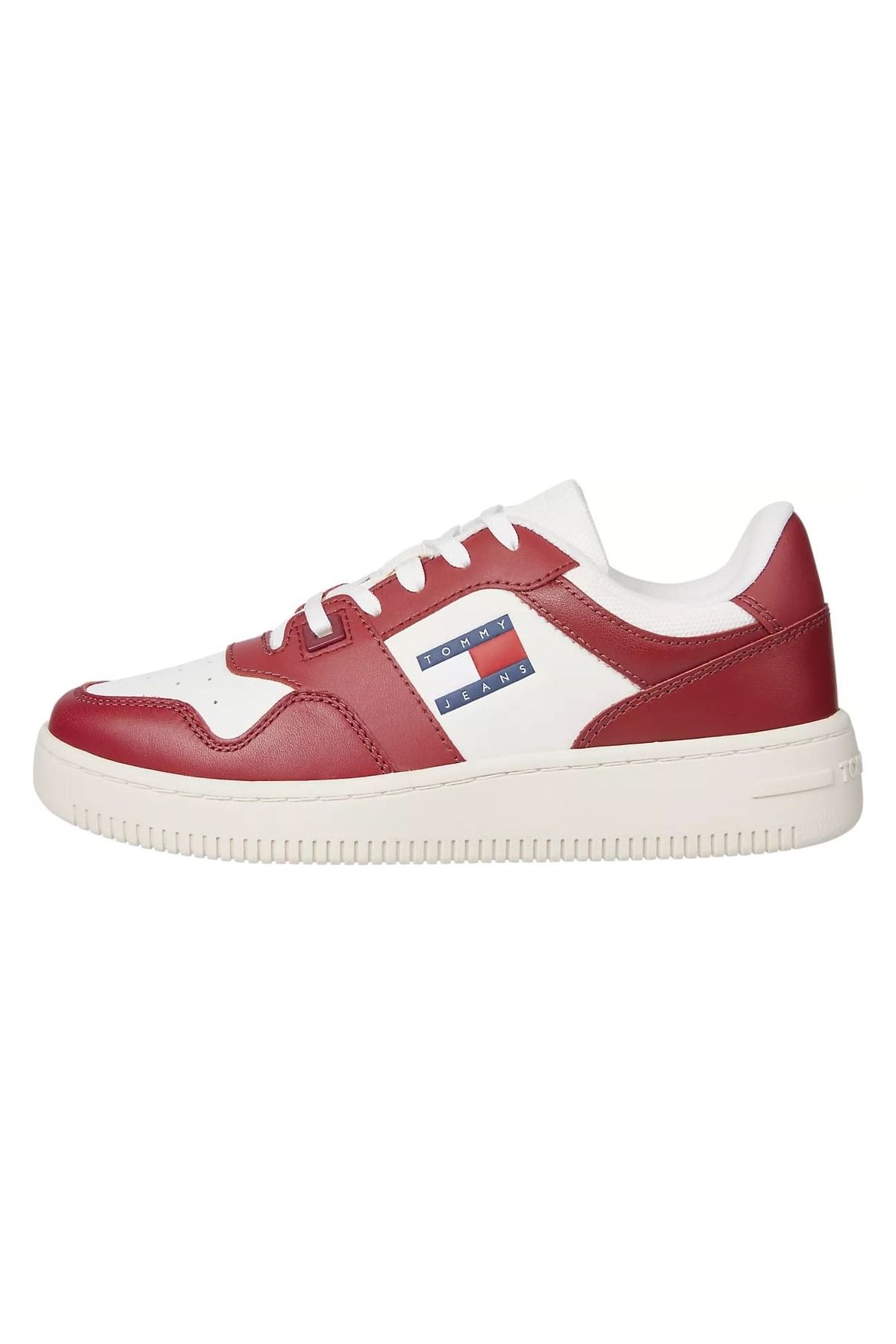 Tommy Hilfiger-Tjw Retro Women's Basketball Sneaker - Red 1