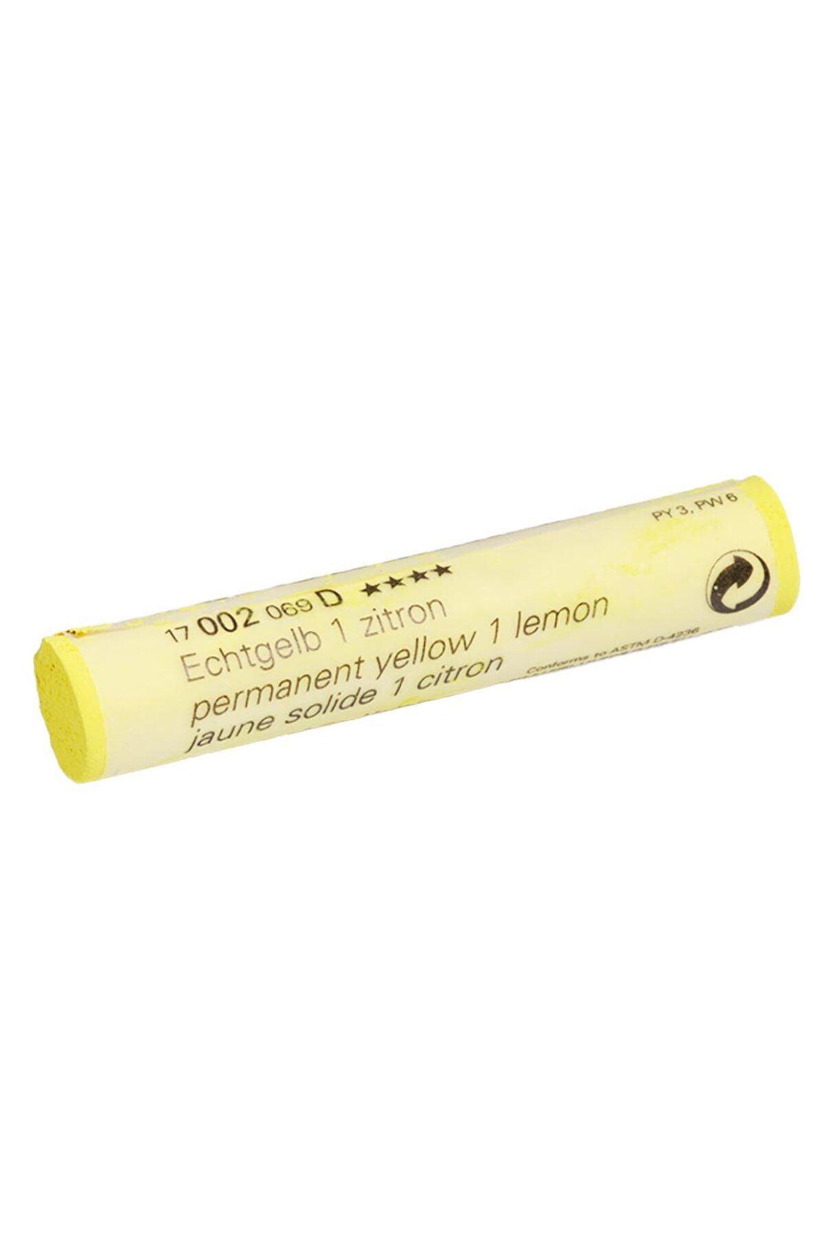 Schmincke Pastel Permanent Yellow 1 Lemon 002 D (Pure Colour)