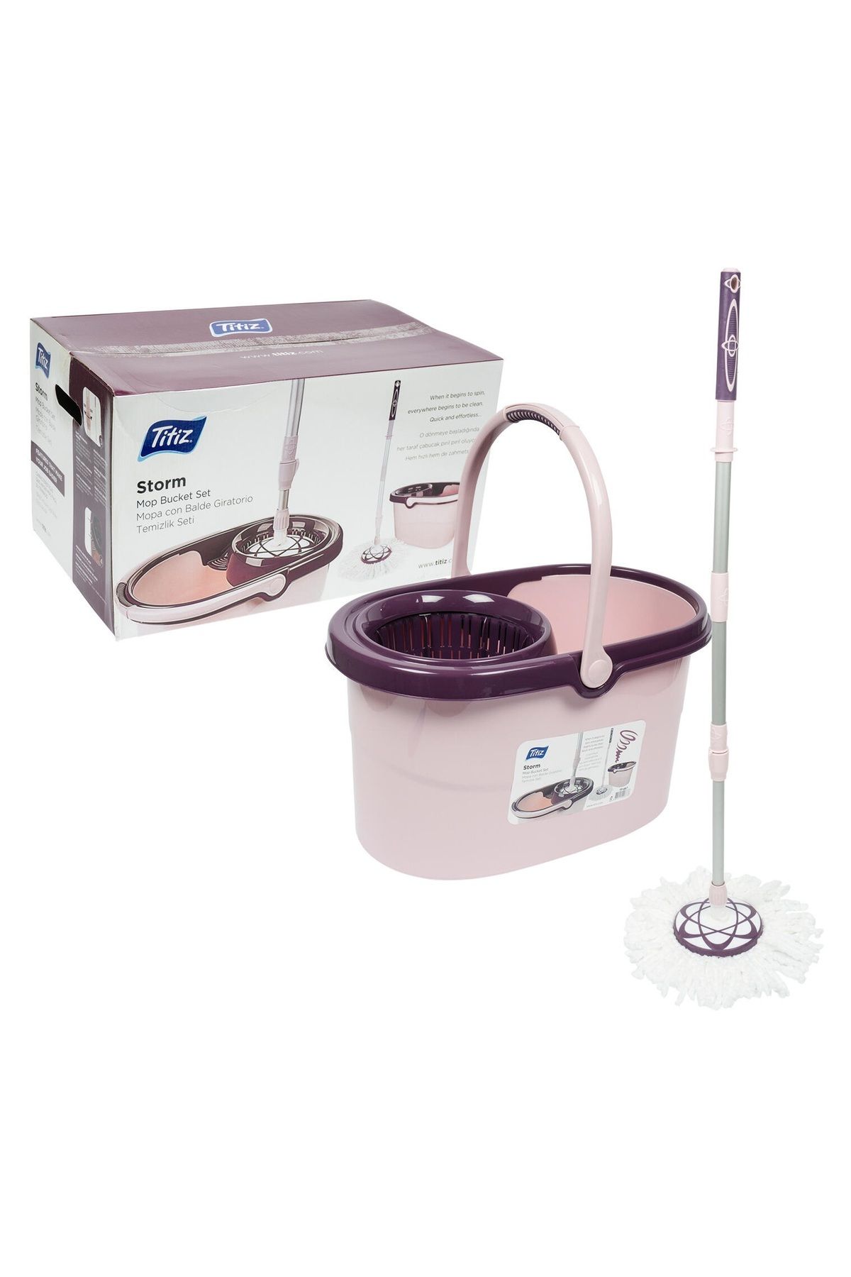 estevia Storm Otomatik Temizlik Kovasi 10Lt (4172) Yeni!!!