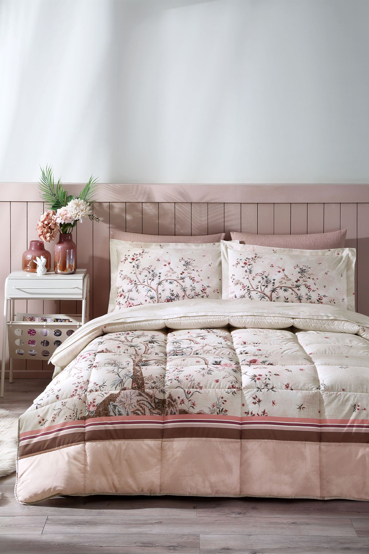 Özdilek-Özdilek Albero in Fiore Single Sleeping Set 1