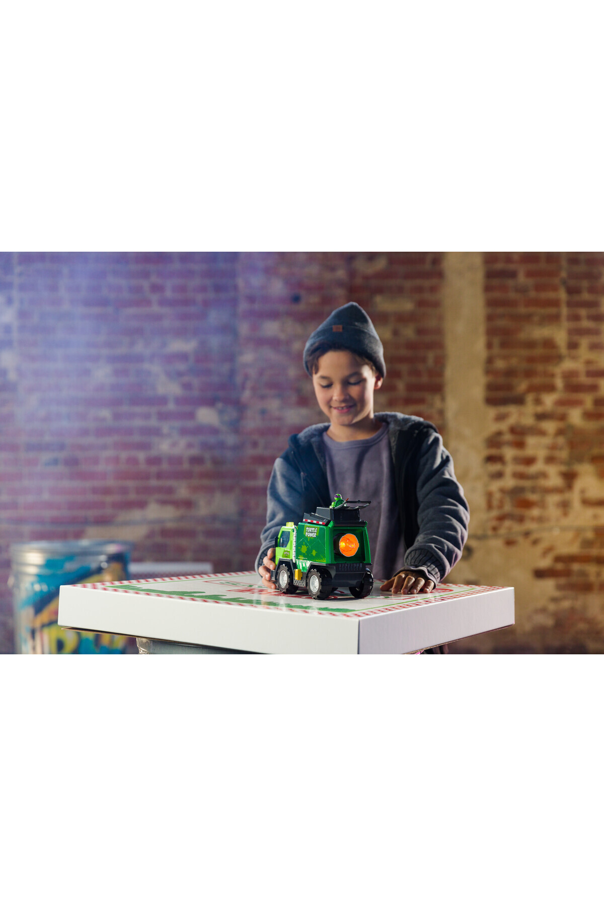 TMNT-Teenage Mutant Ninja Turtle Thrash N' Battle Garbage Truck, Battery Operated 7