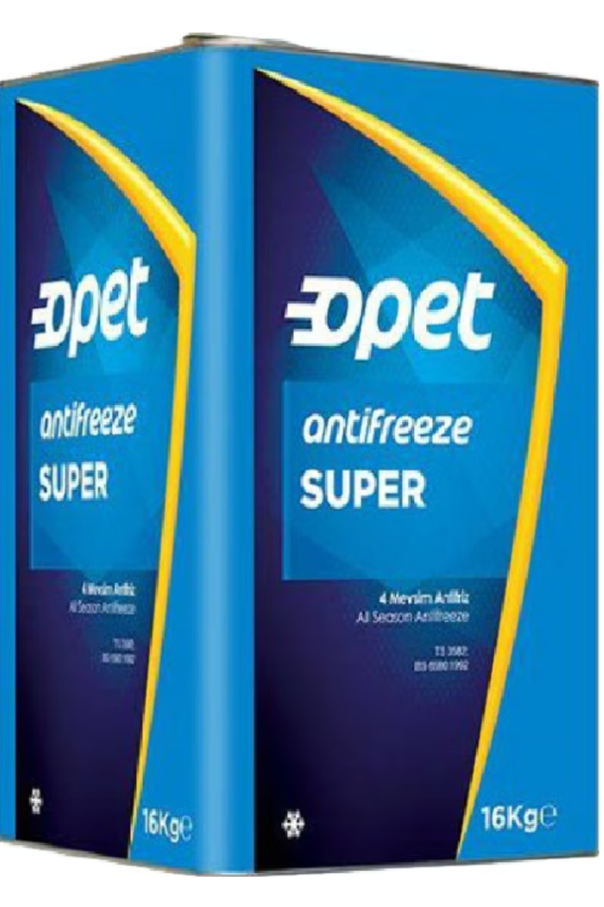 opet Super Antıfreeze 16kg Teneke