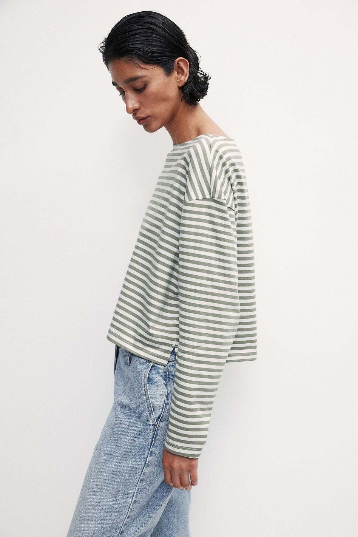 H&M-Oversized boat-neck top 3