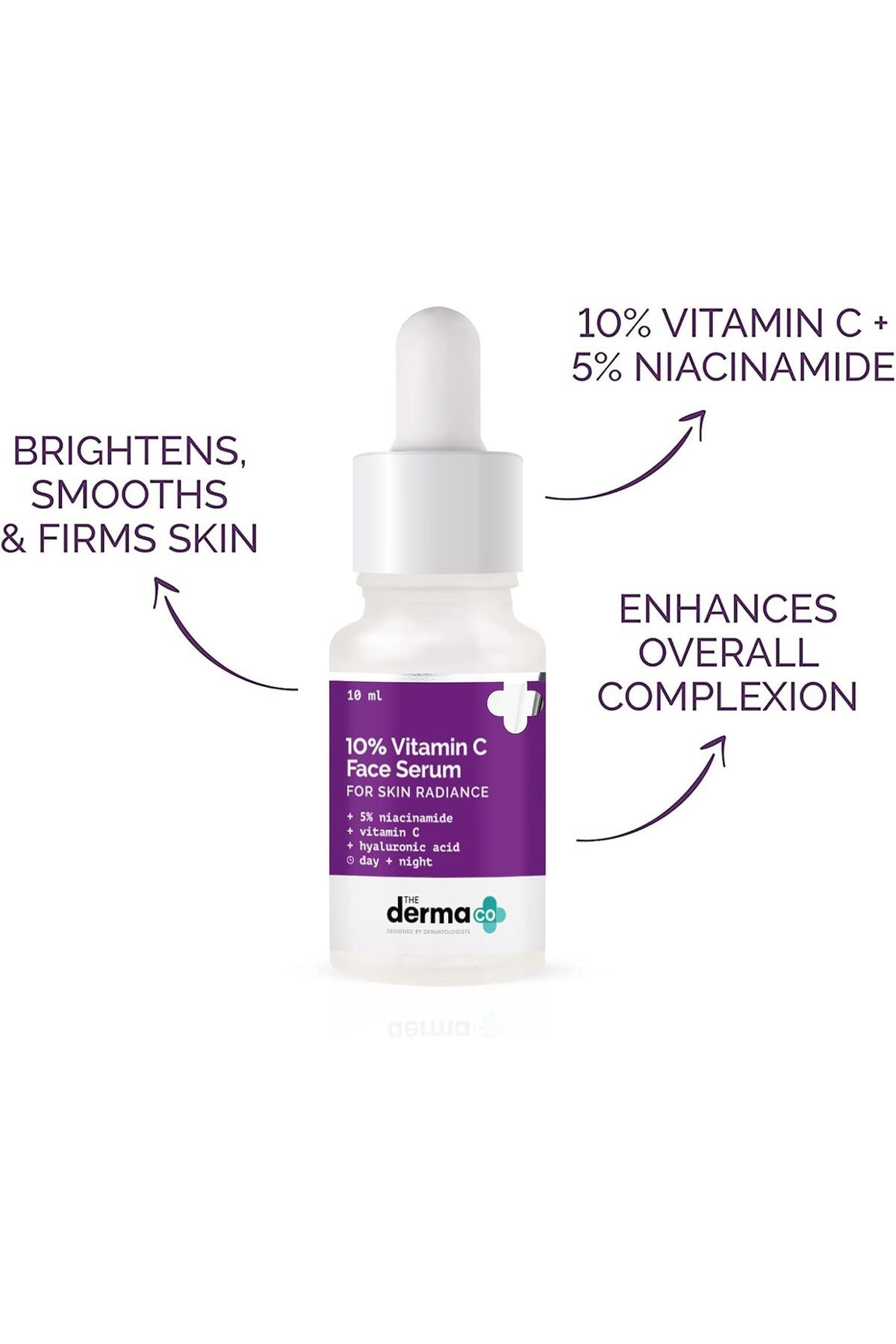 The Derma Co-THE DERMA CO 10% Vitamin C Face Serum 10 ML 5