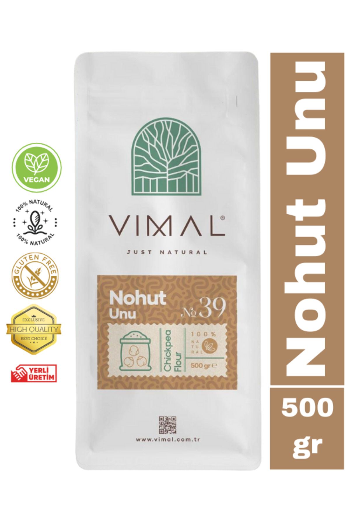 VIMAL Nohut Unu Chickpea Flour glutensiz 500 g