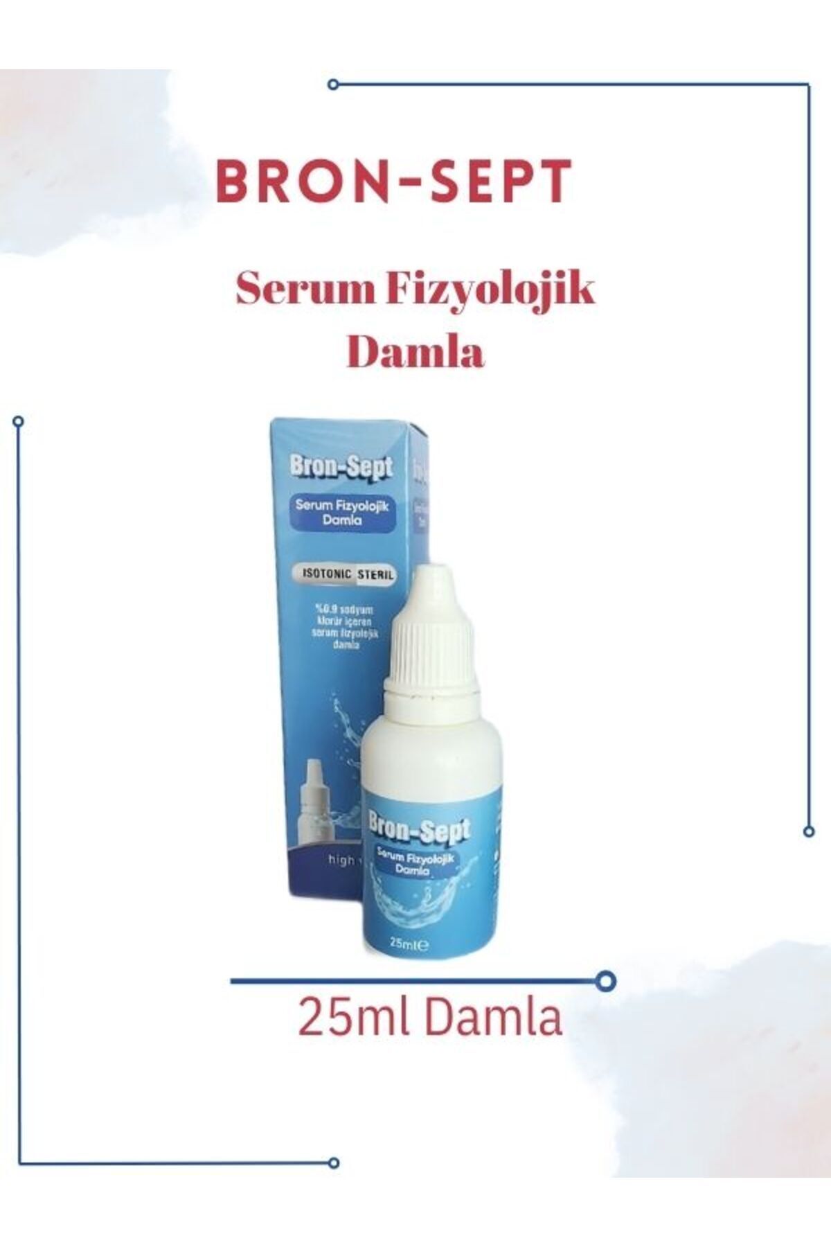 Bron-Sept Serum Fizyolojik Burun Damlası 25ml