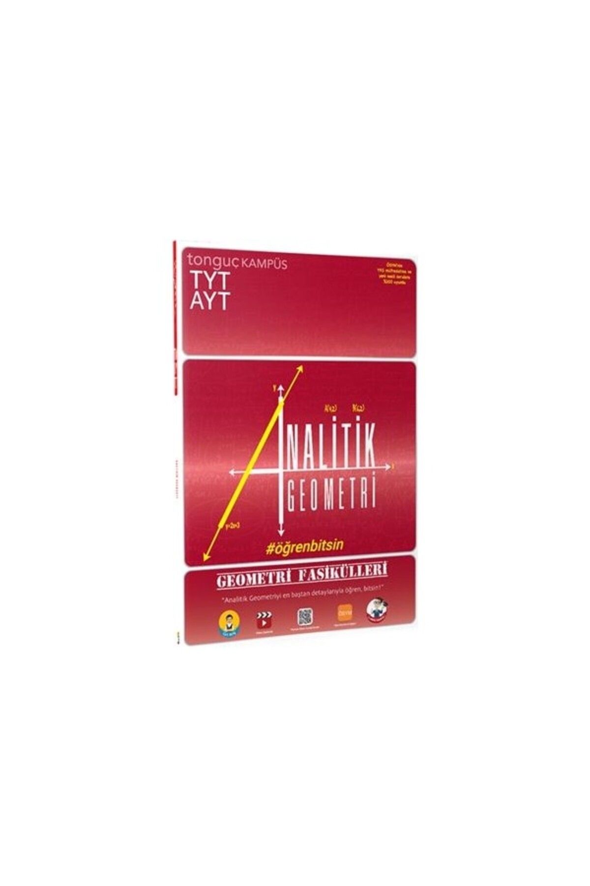 Tonguç Yayınları Tyt Ayt Geometri Fasikülleri-analitik Geometri