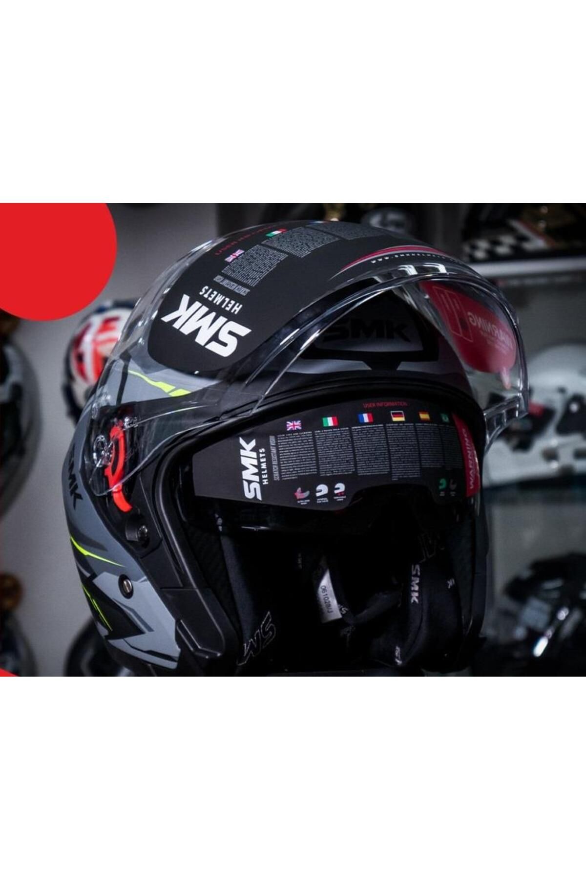 SMK-GTJ Escape Open Helmet - MA 264 M Model 3