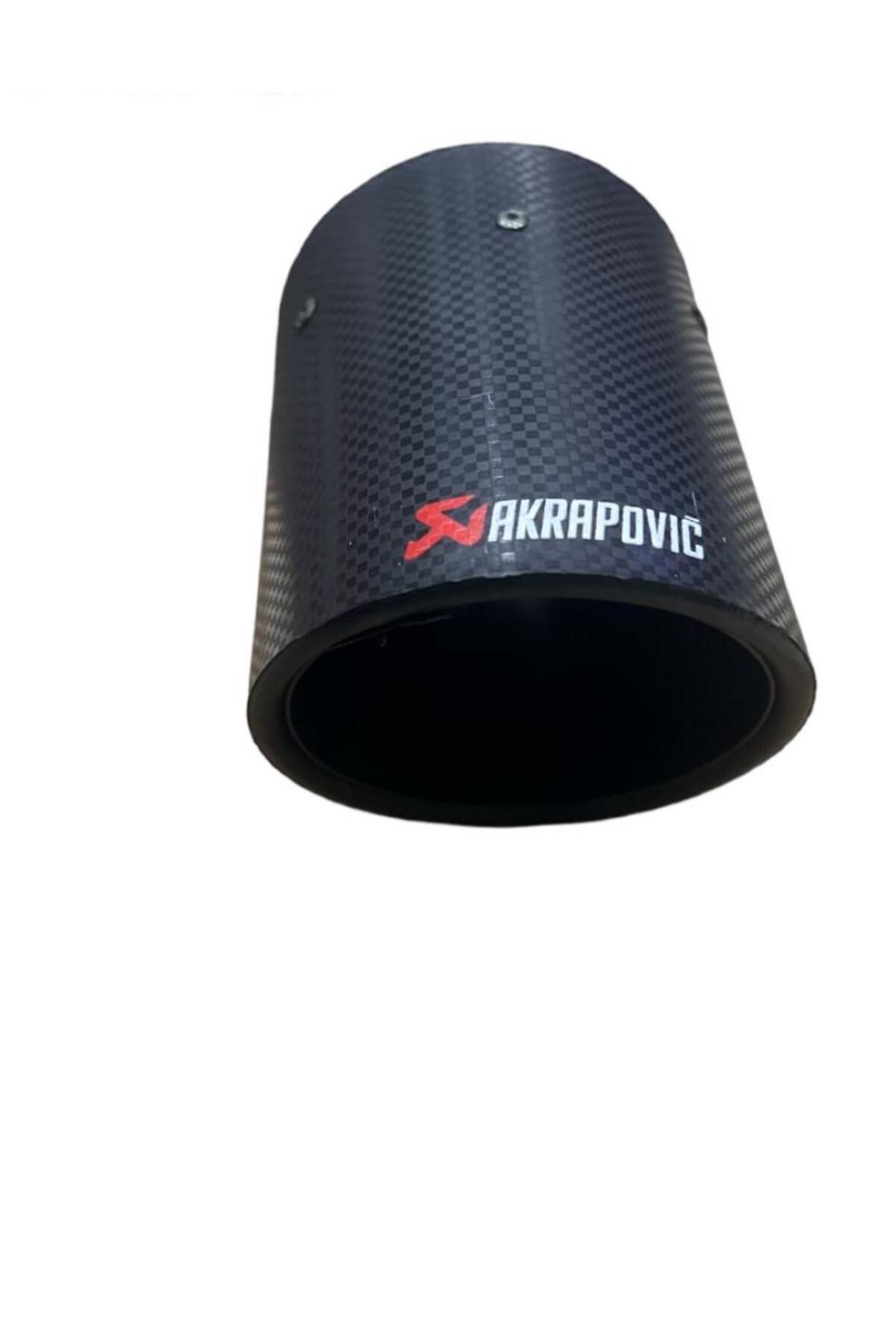 Akrapovic AKRAPOVİC 90 LIK KALIN AĞIZ EGZOZ UCU TEKLİ