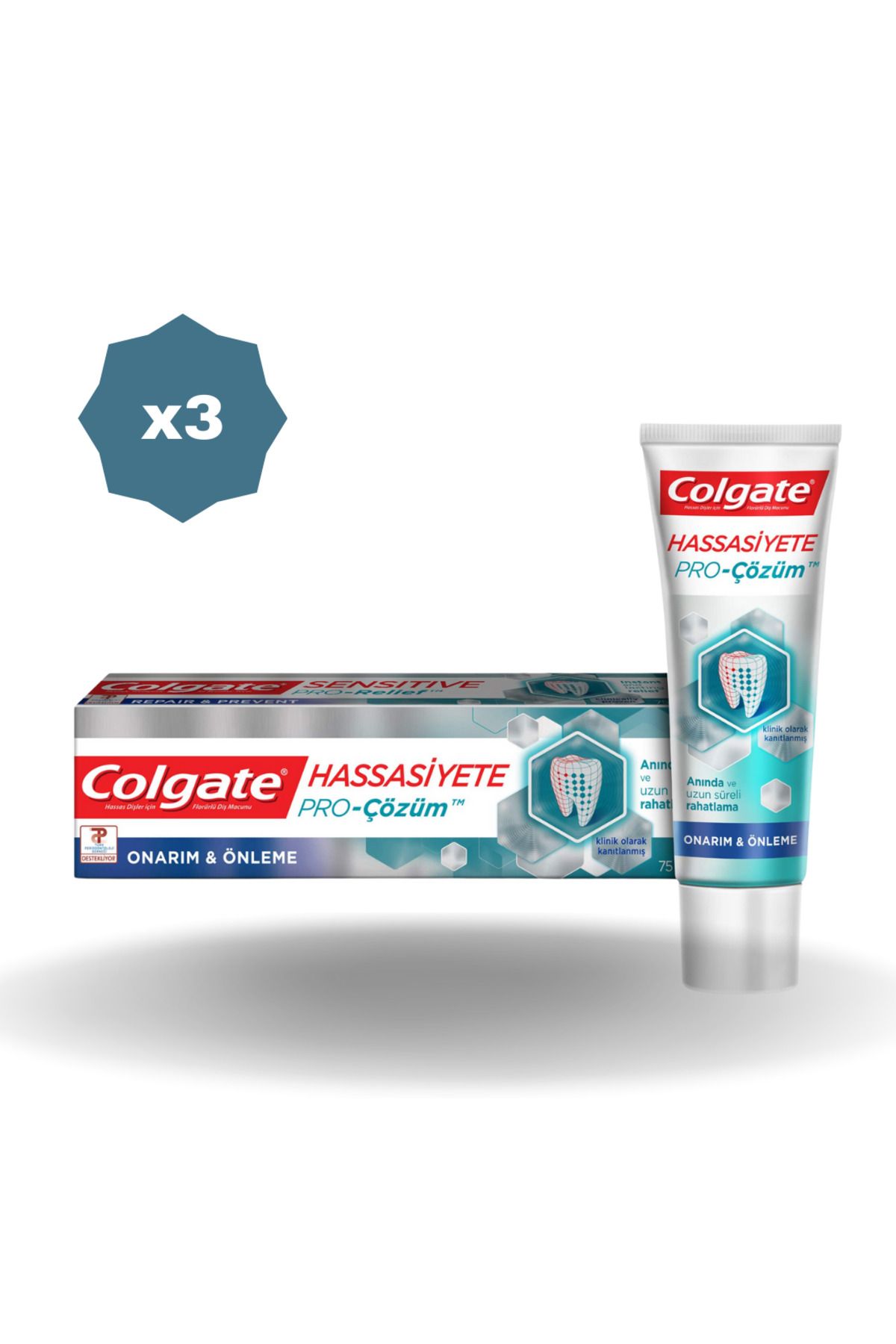 Colgate HASSAS DİŞLER DİŞ MACUNU 75 ML - (3 ADET)