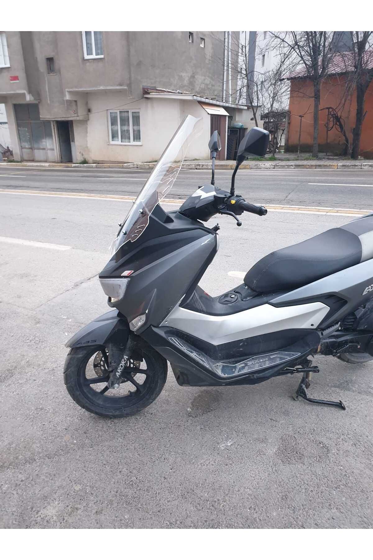 Arora ZRX 200 Siperlik Ön Cam 2022 Model 75cm Şeffaf Renkli 4mm UZUN CAM