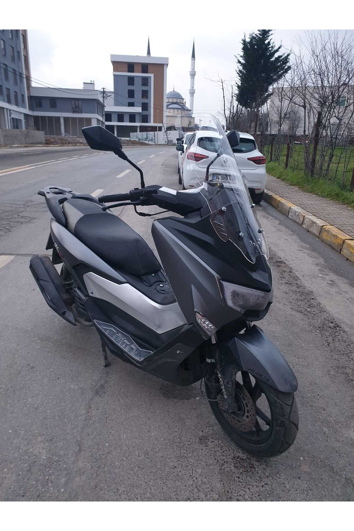 Arora ZRX 200 Siperlik Ön Cam 2022 Model 75cm Şeffaf Renkli 4mm UZUN CAM