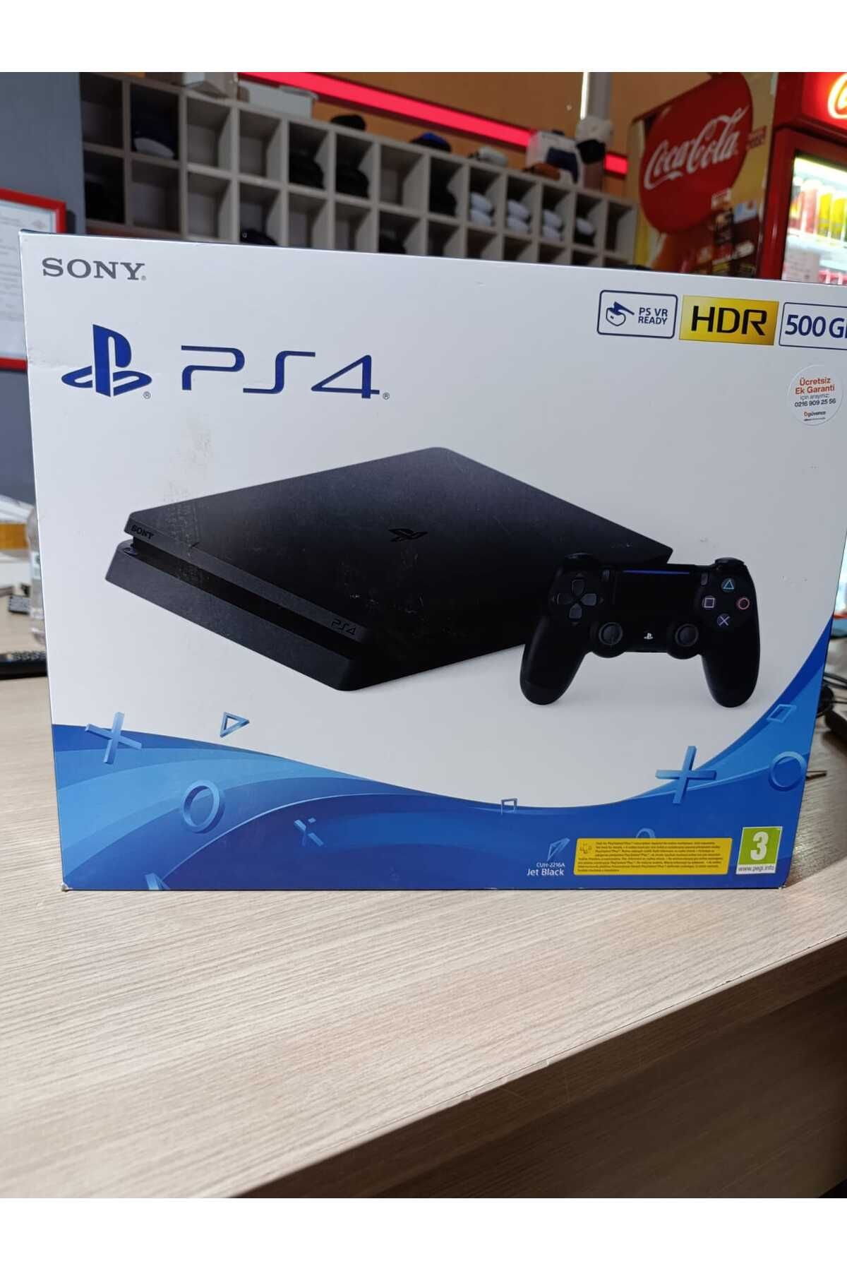 Sony Playstation 4 Slim 500 Gb (2 YIL BİLKOM GARANTİLİ) 2kol