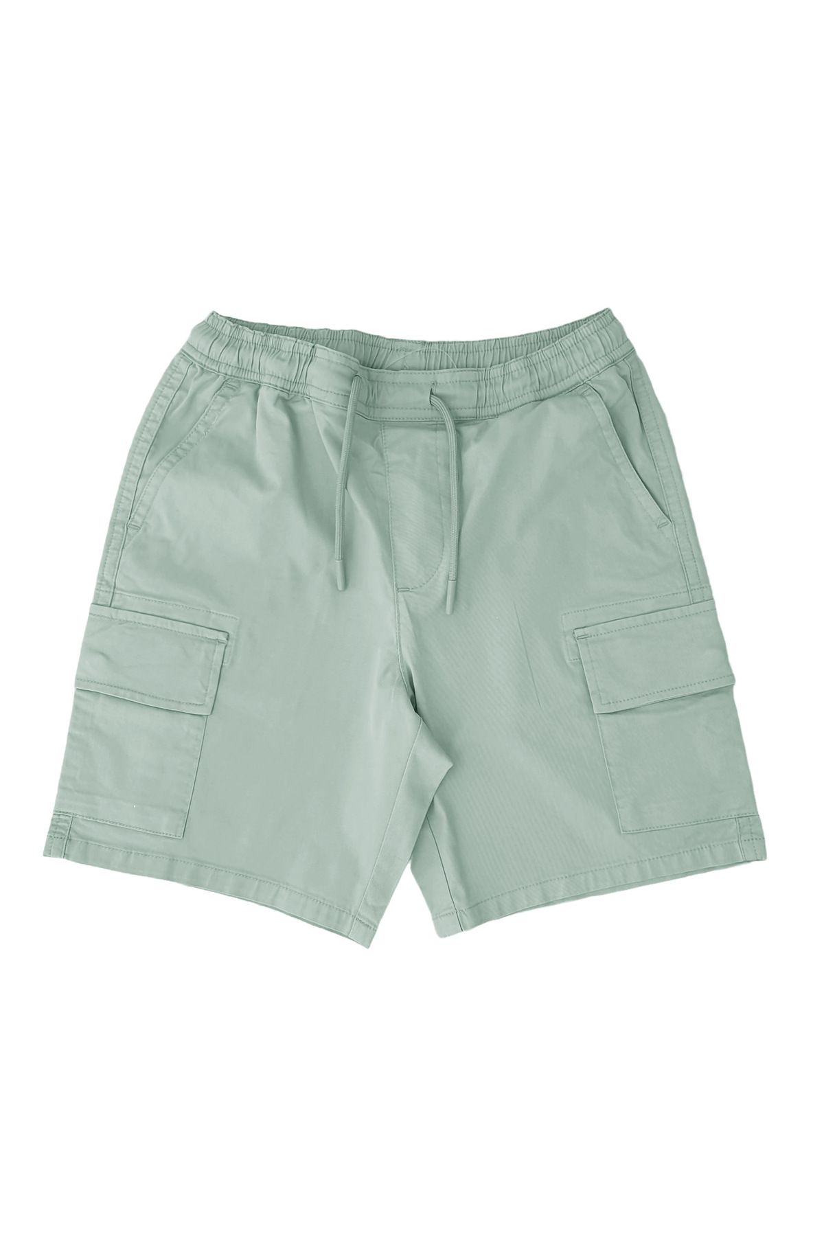 Giordano-Kids’ Twill Comfort Fit Elastic Waist Shorts 1