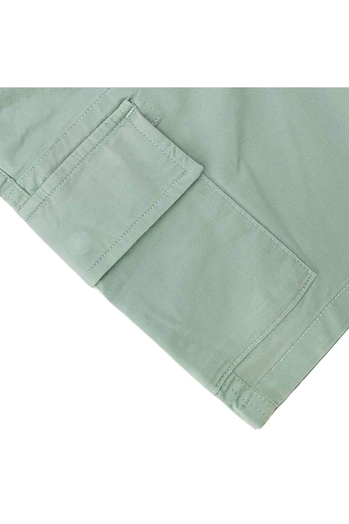 Giordano-Kids’ Twill Comfort Fit Elastic Waist Shorts 3