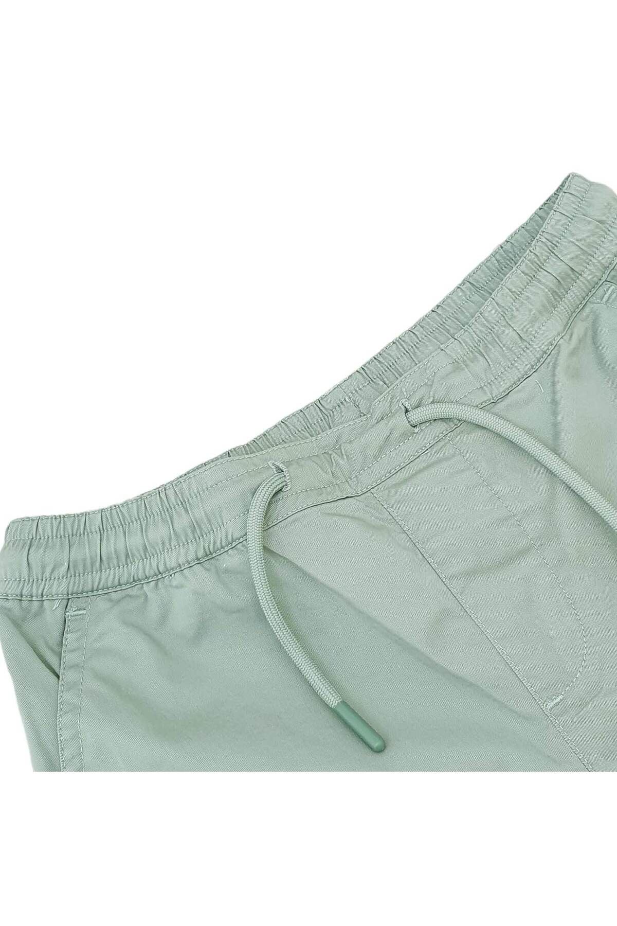 Giordano-Kids’ Twill Comfort Fit Elastic Waist Shorts 2