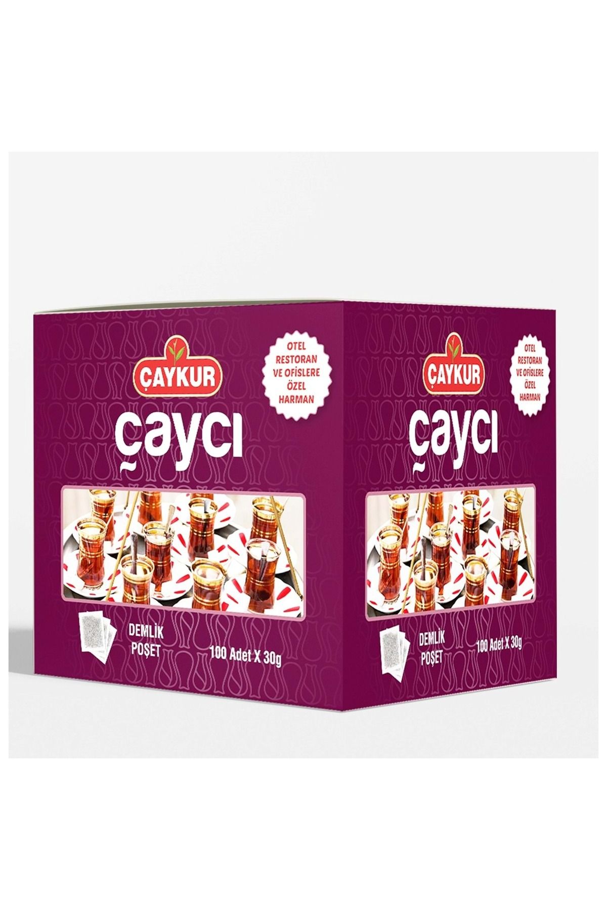 Çaykur Çaykur Çaycı Demlik Poşet Çay 30gr x 100'lü 3000gr