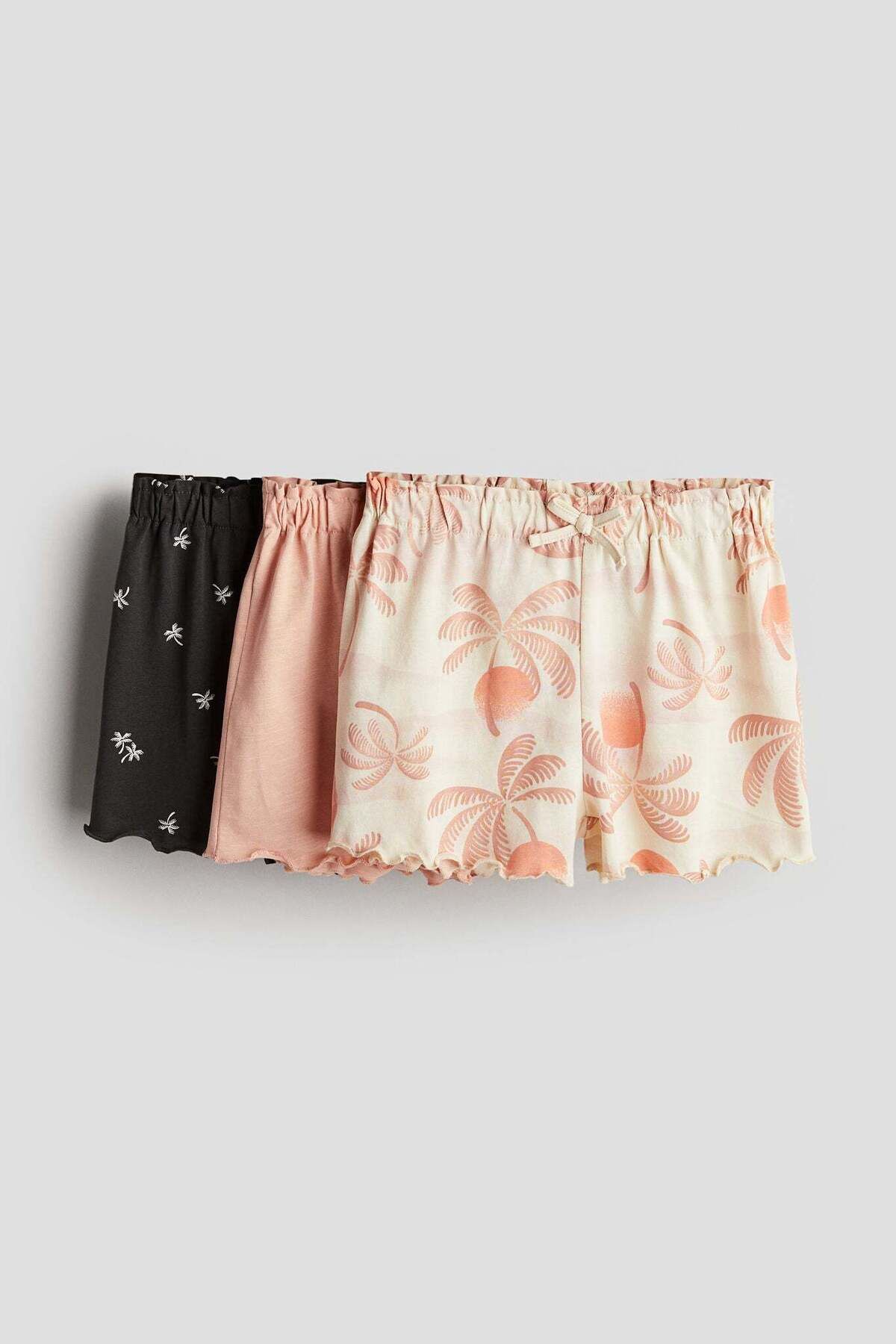 H&M-3-pack jersey shorts 3