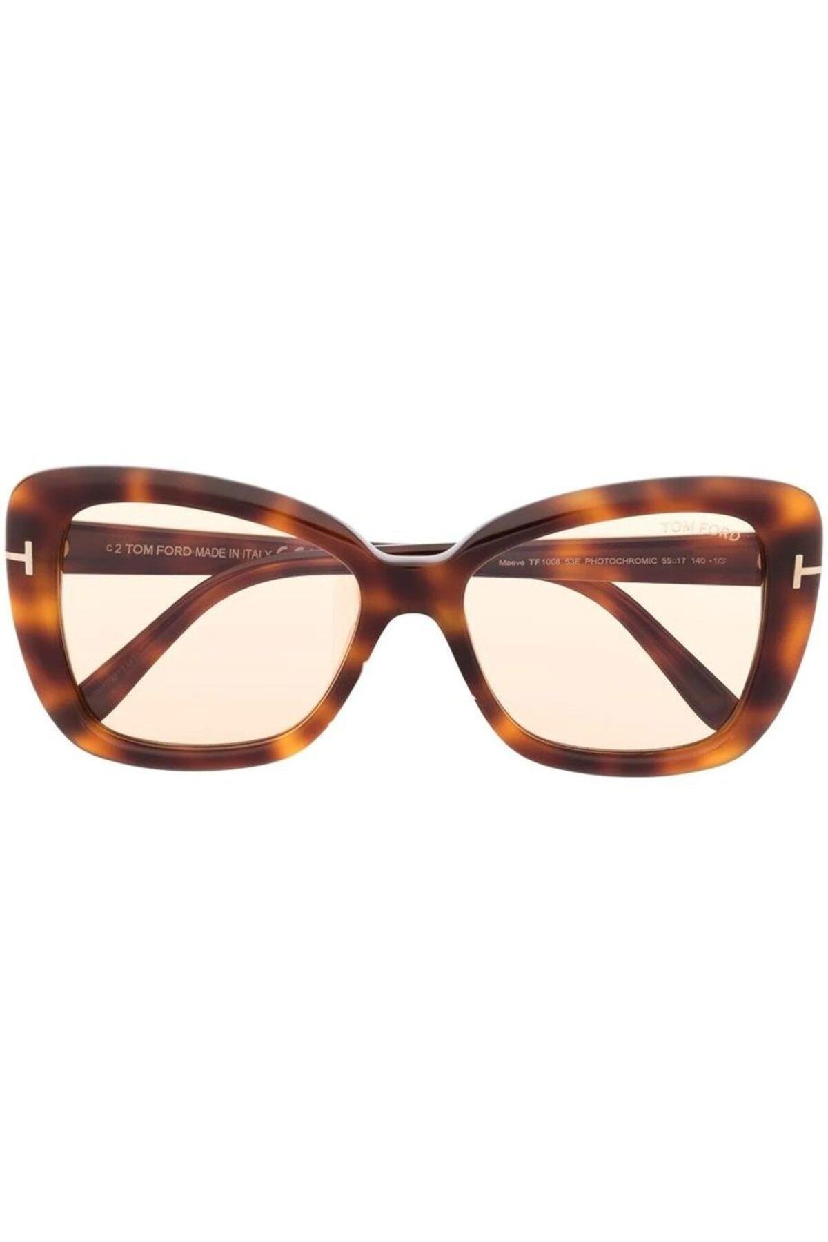 Tom Ford güneş gözlüğü tf1008 maeve 53e 55-17 / kadın güneş gözlüğü