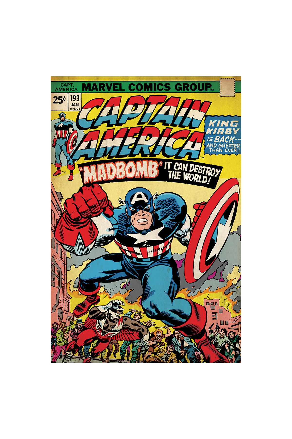 Prime 3D Marvel Comics Captain America Puzzle 300 Parça 33175